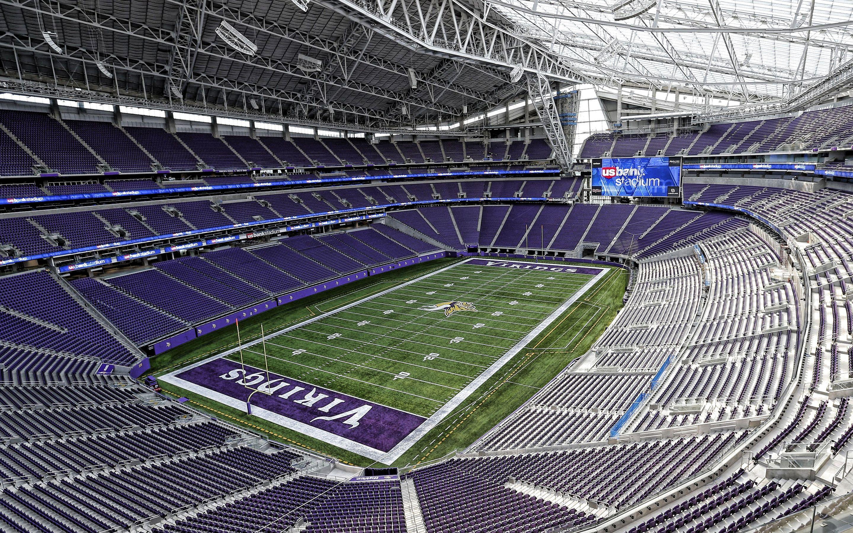 2880x1800 Download wallpaper US Bank Stadium, Minnesota Vikings Stadium