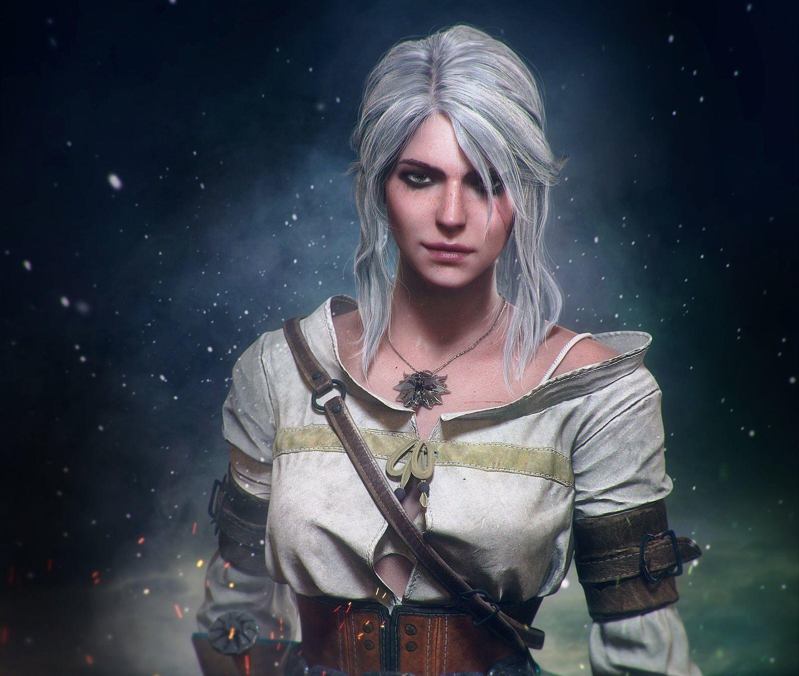 1600x1355 Ciri (The Witcher) HD Wallpaper