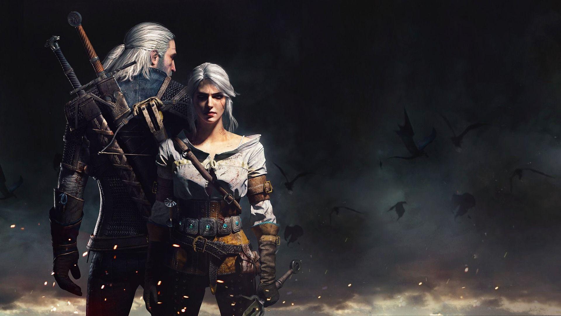 1920x1080 Witcher 3 Ciri Wallpaper