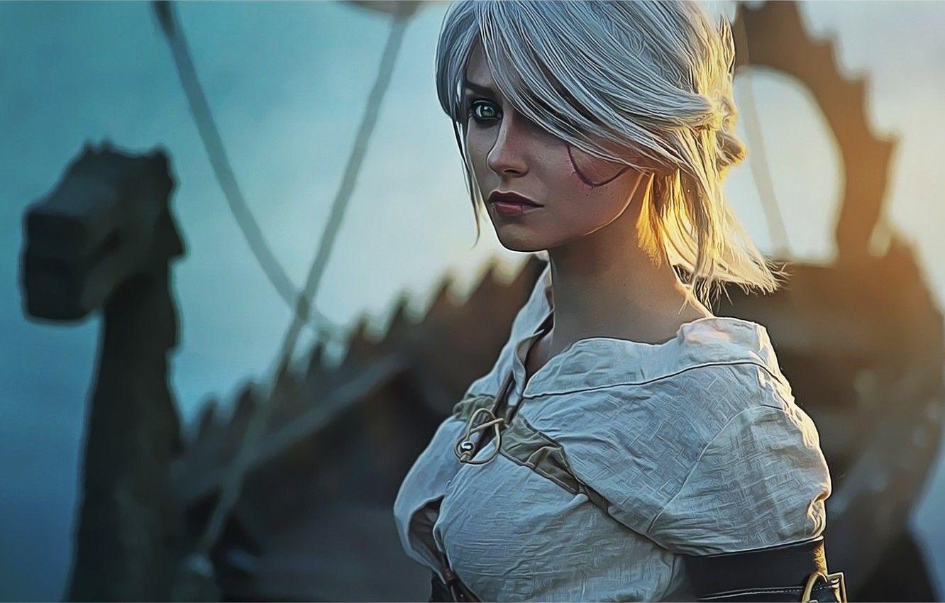 1332x850 Free download Wallpaper witcher CD Projekt RED Ciri the Witcher