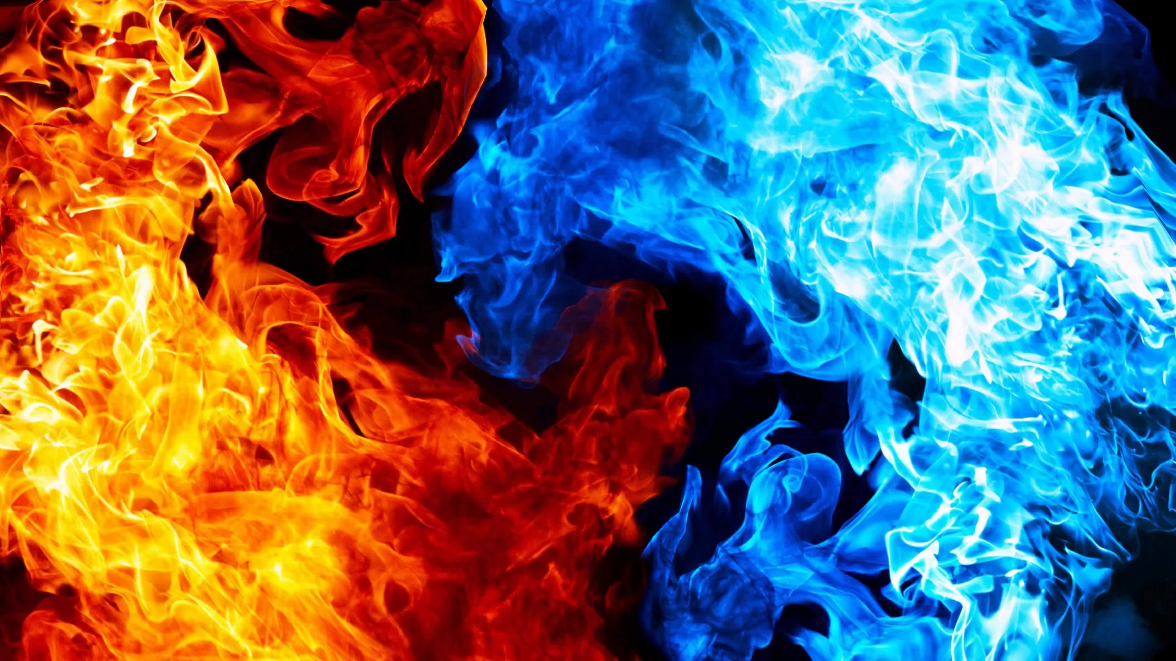 Blue Flames Wallpapers - bigbeamng