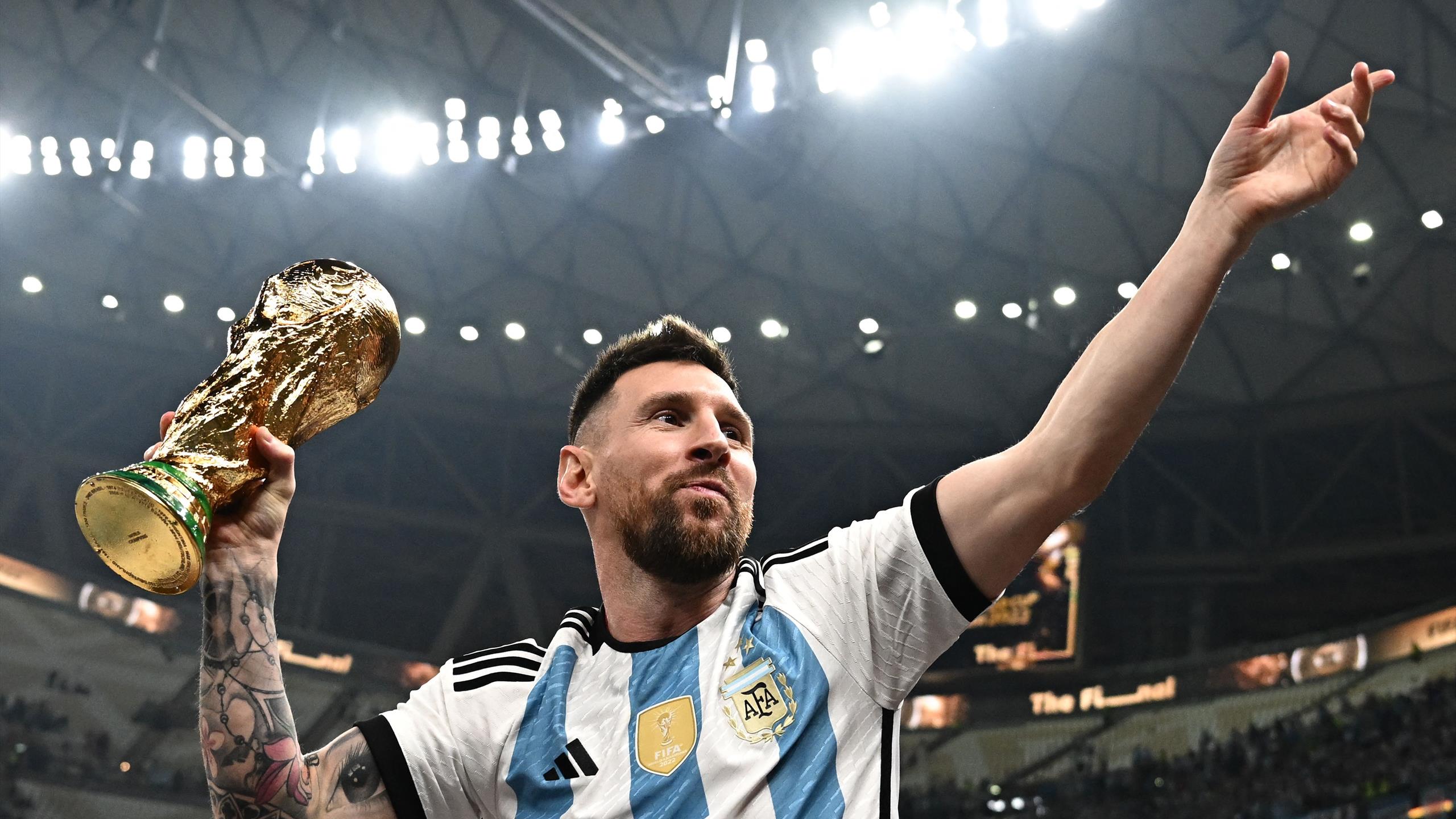 2560x1440 Lionel Messi World Cup Wallpaper