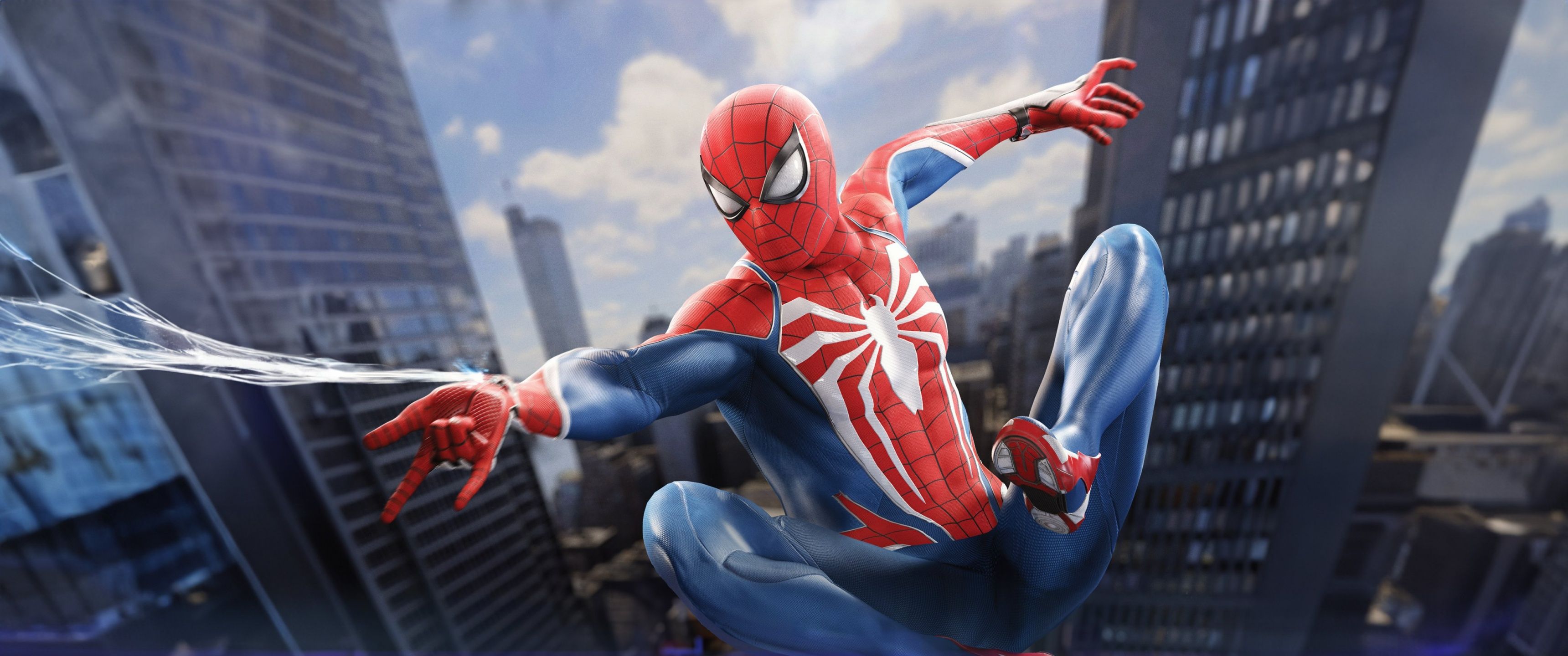 3440x1440 Spider Man In Marvel's Spider Man 2 2023 Game 4K Wallpaper