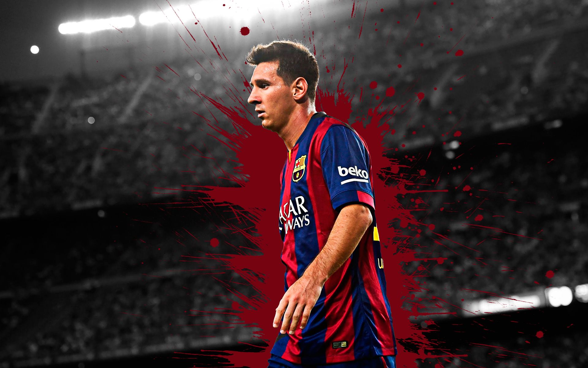 1920x1200 Desktop wallpaper: Lionel Messi, Sports, Fc Barcelona, Soccer 4K free download for PC. 445841