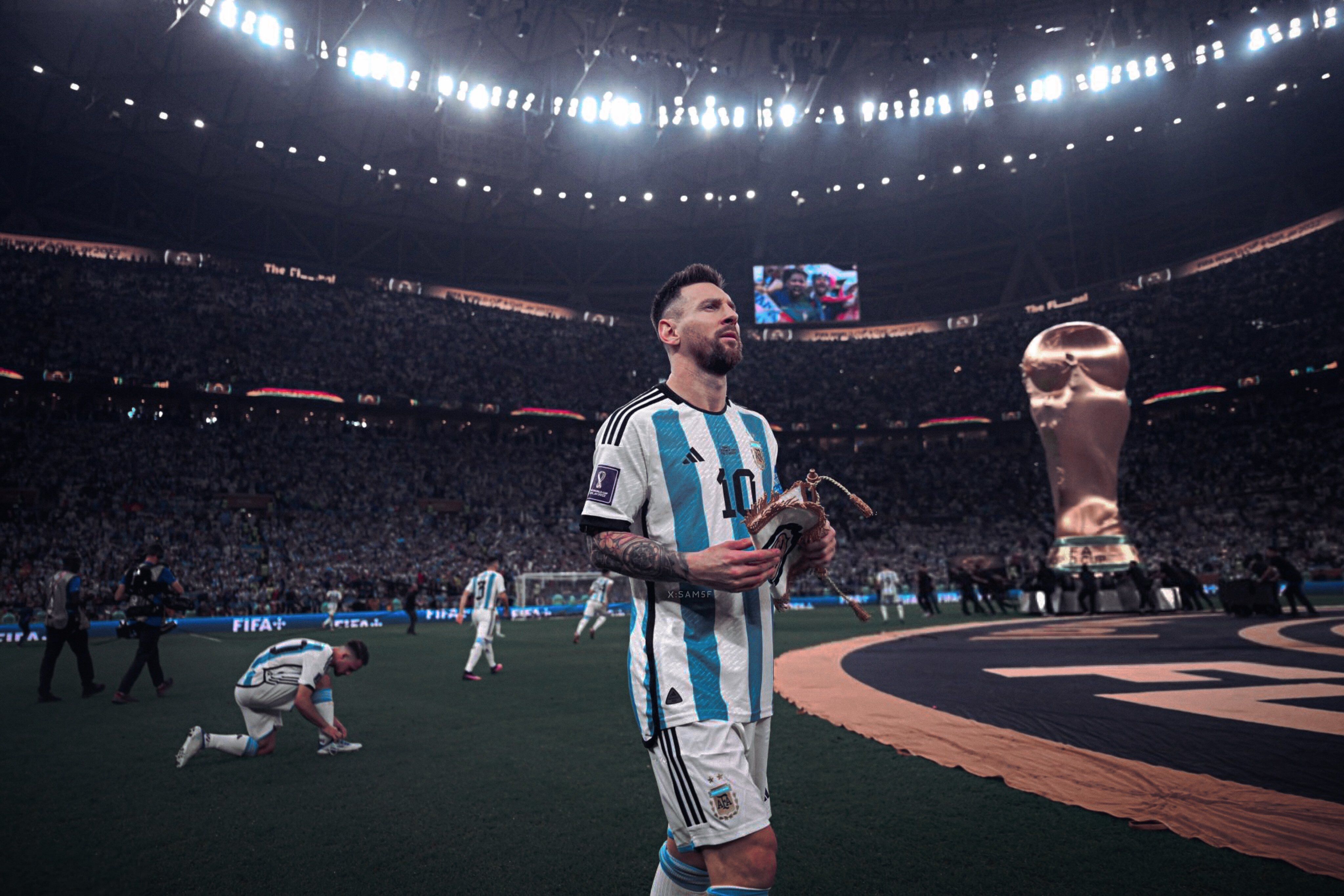4096x2730 Lionel Messi HD Wallpaper and 4K Background