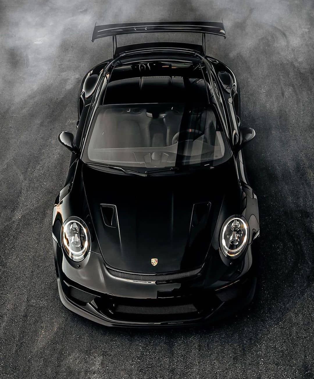 1080x1302 Porsche 911 Gt3 Rs Blacked Out Wallpaper