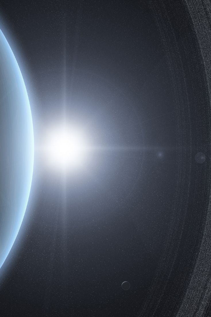 735x1102 Download Sun beaming Through Saturn Wallpaper