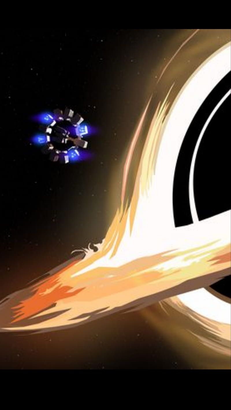 800x1422 Black hole, christopher nolan, endurance, evolution, inception, interstellar, HD phone wallpaper