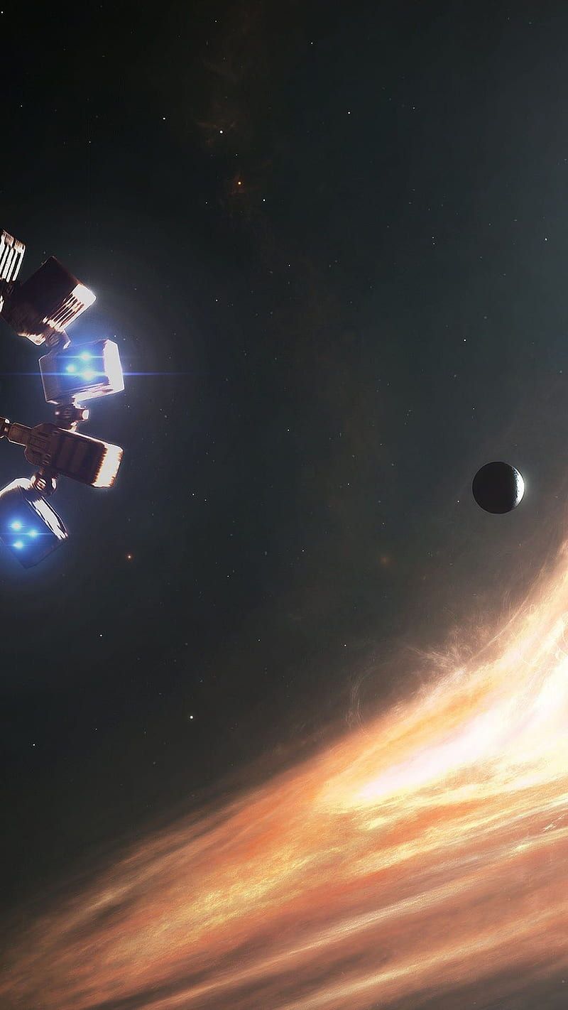 800x1422 Gargantua, Interstellar, HD phone wallpaper