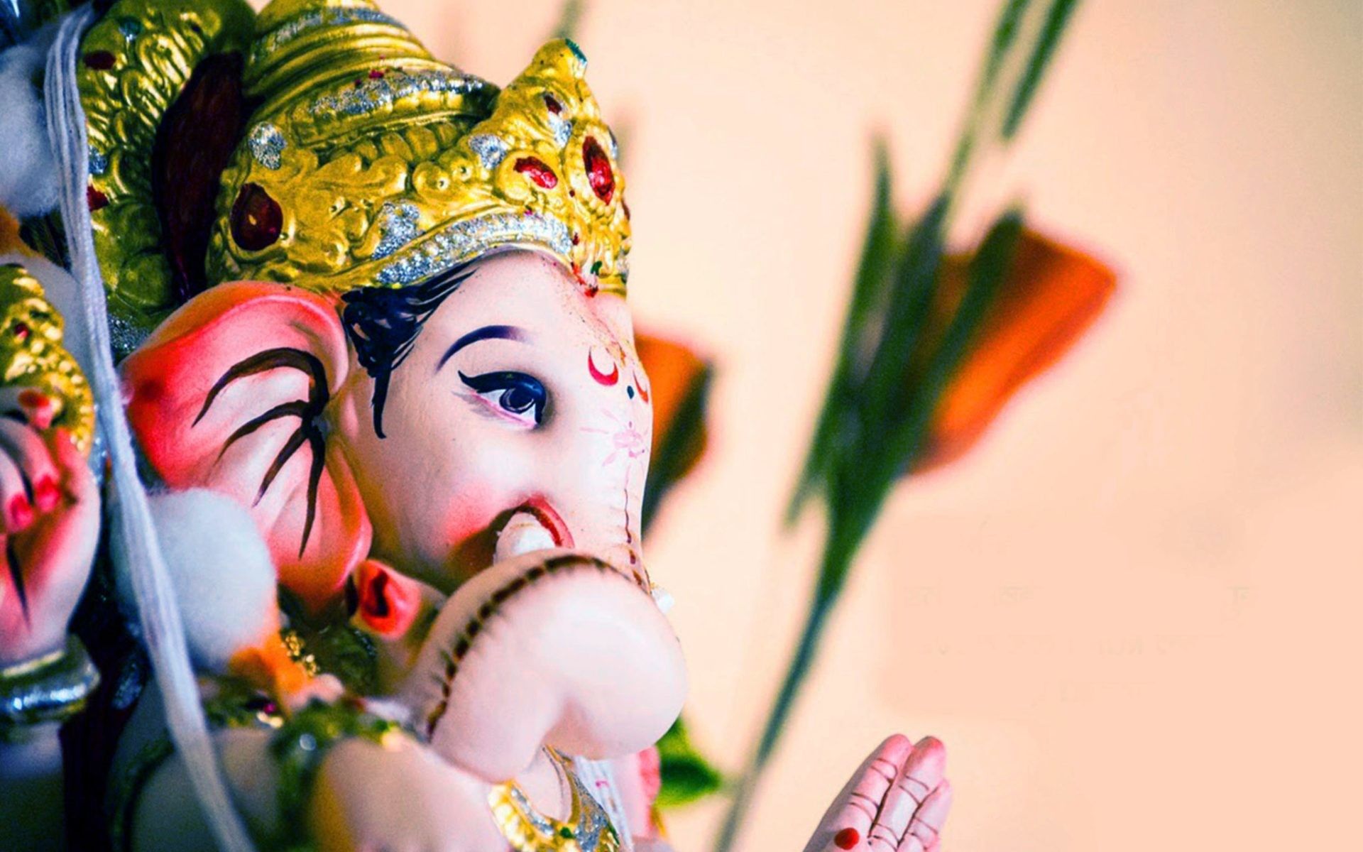 1920x1200 Picture Of Lord Ganesha Wallpaper