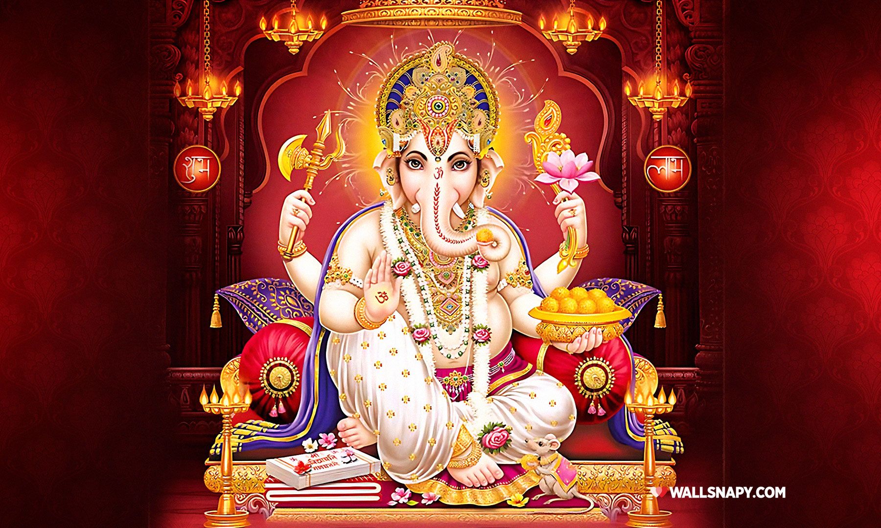1800x1080 Top ganesh ji HD wallpaper 4k 1800px