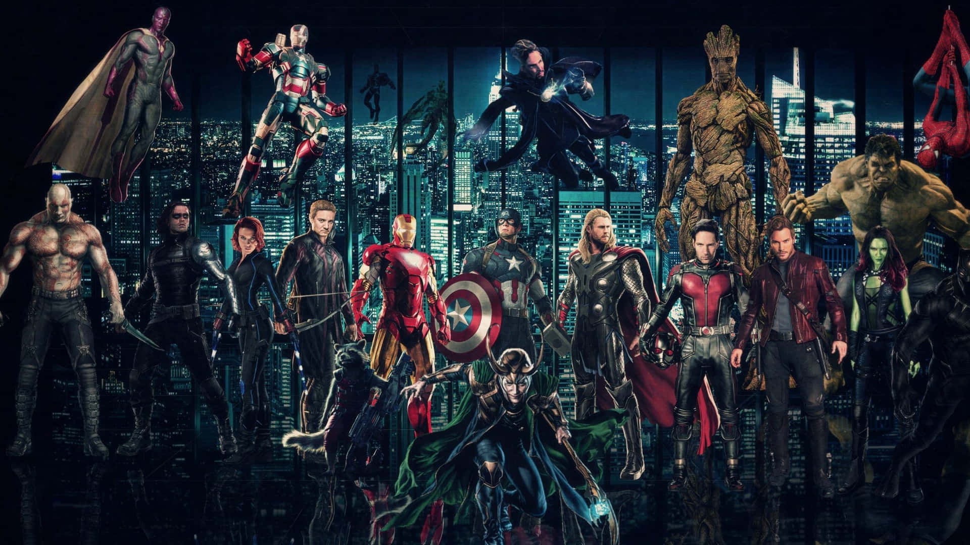 1920x1080 Download Enjoy the Marvel Experience on Your Laptop. Wallpaper