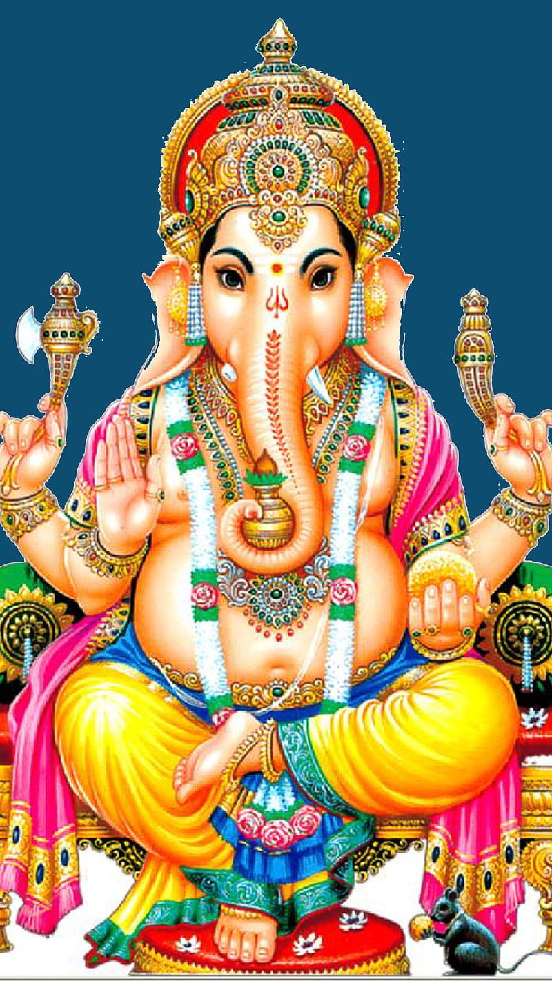 800x1422 Lord Ganesha, spriritual, HD phone wallpaper
