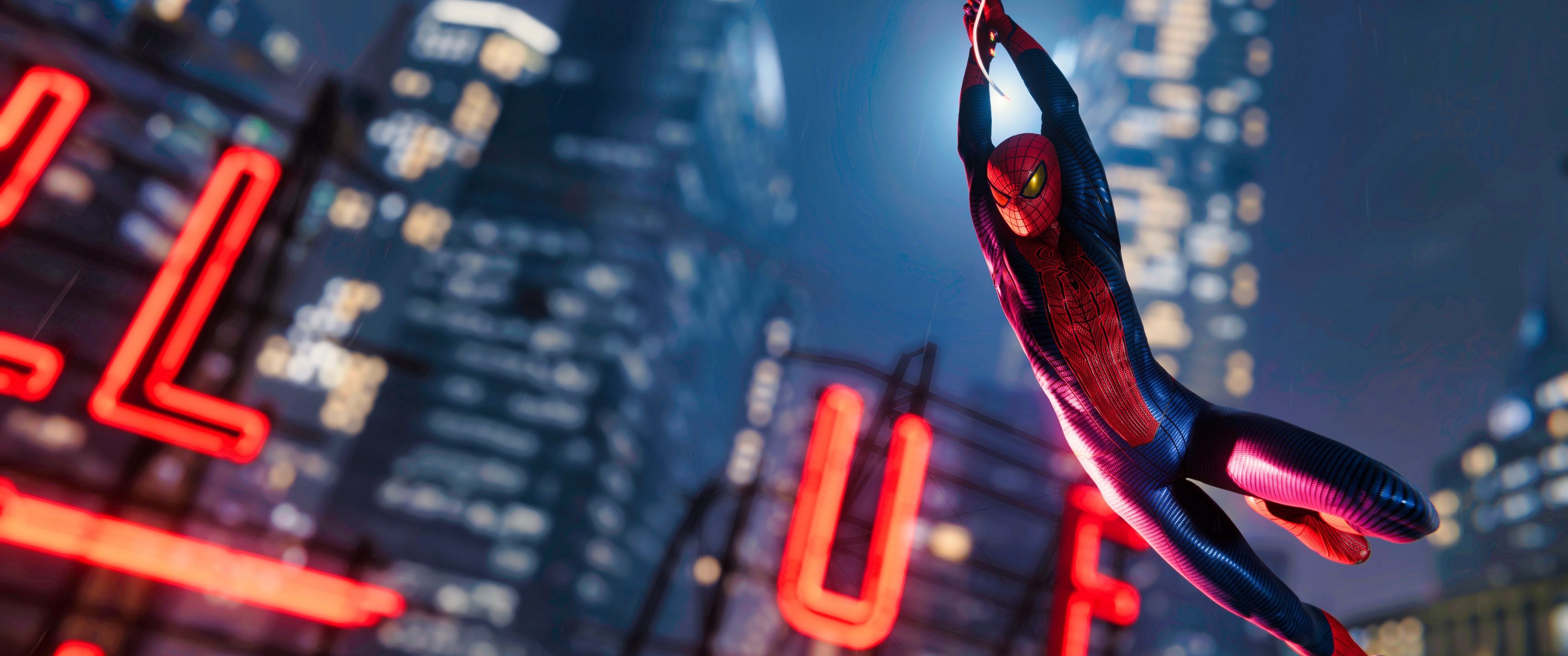 3440x1440 Marvel's Spider Man Wallpaper 4K, PC Games