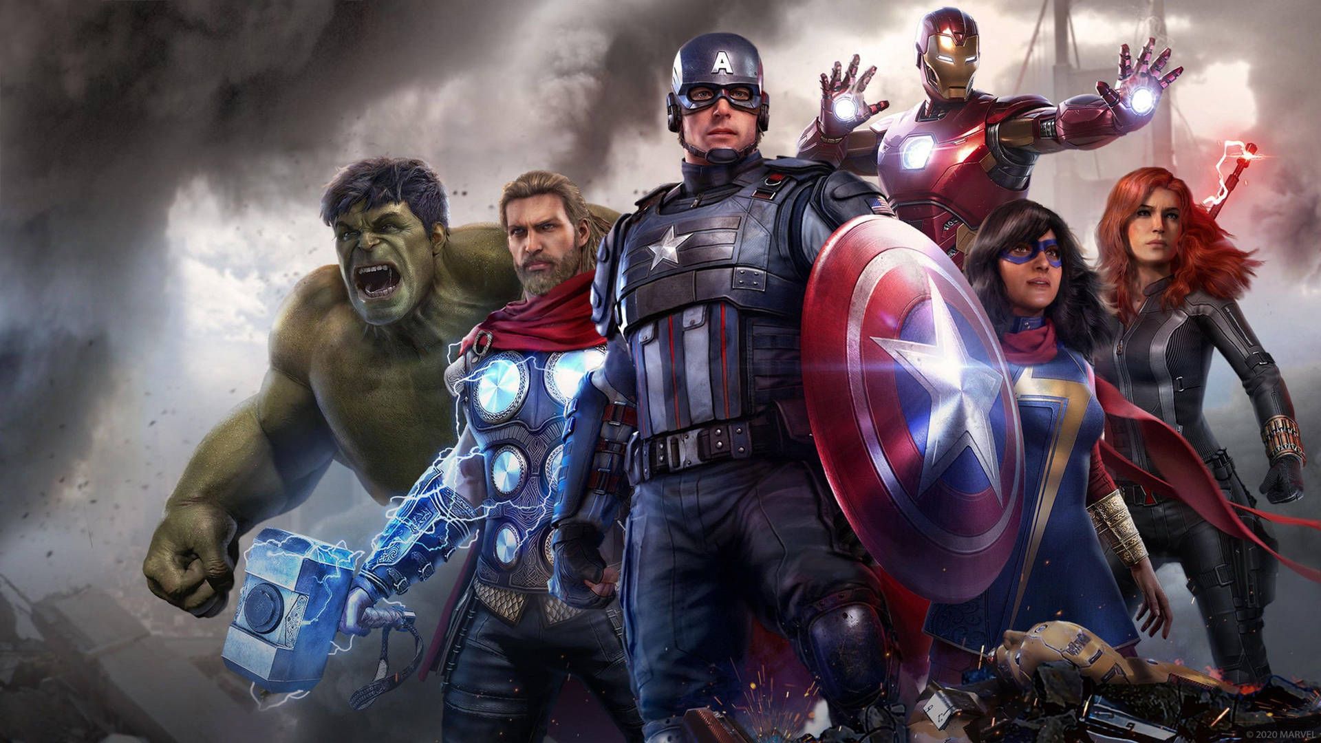 1920x1080 Download 4k Marvel Game Poster Wallpaper