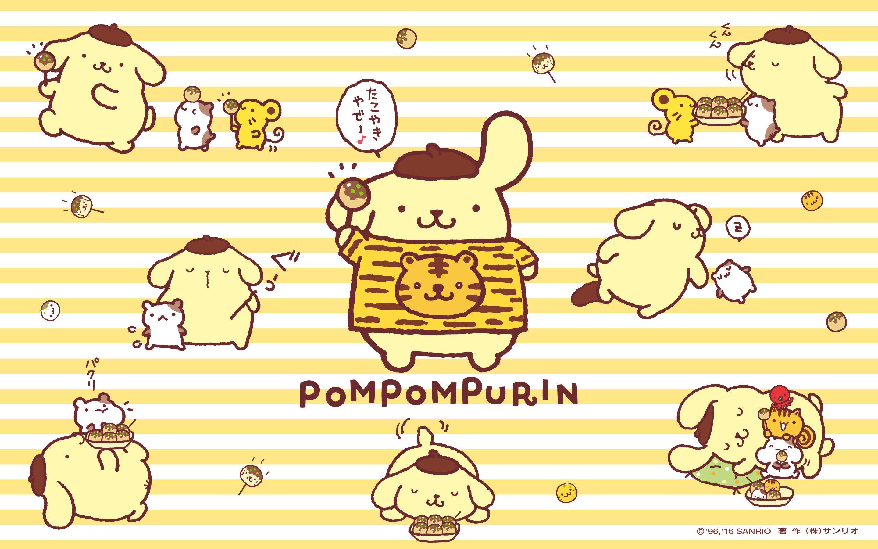 2880x1800 Pompompurin HD Wallpaper Sanrio Desktop Background