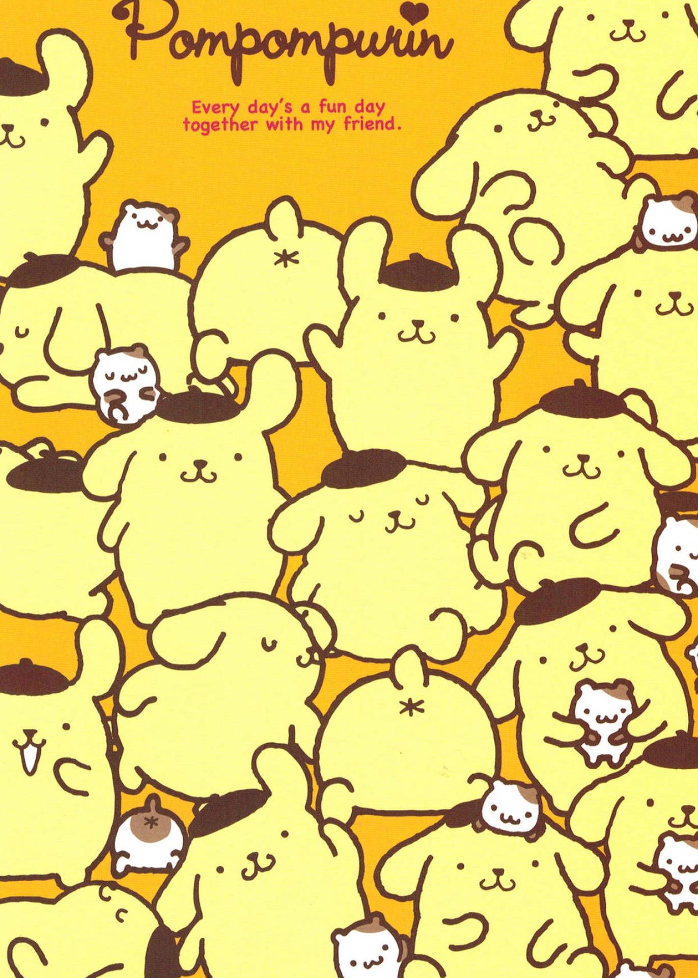 1371x1920 Pompompurin HD Wallpaper