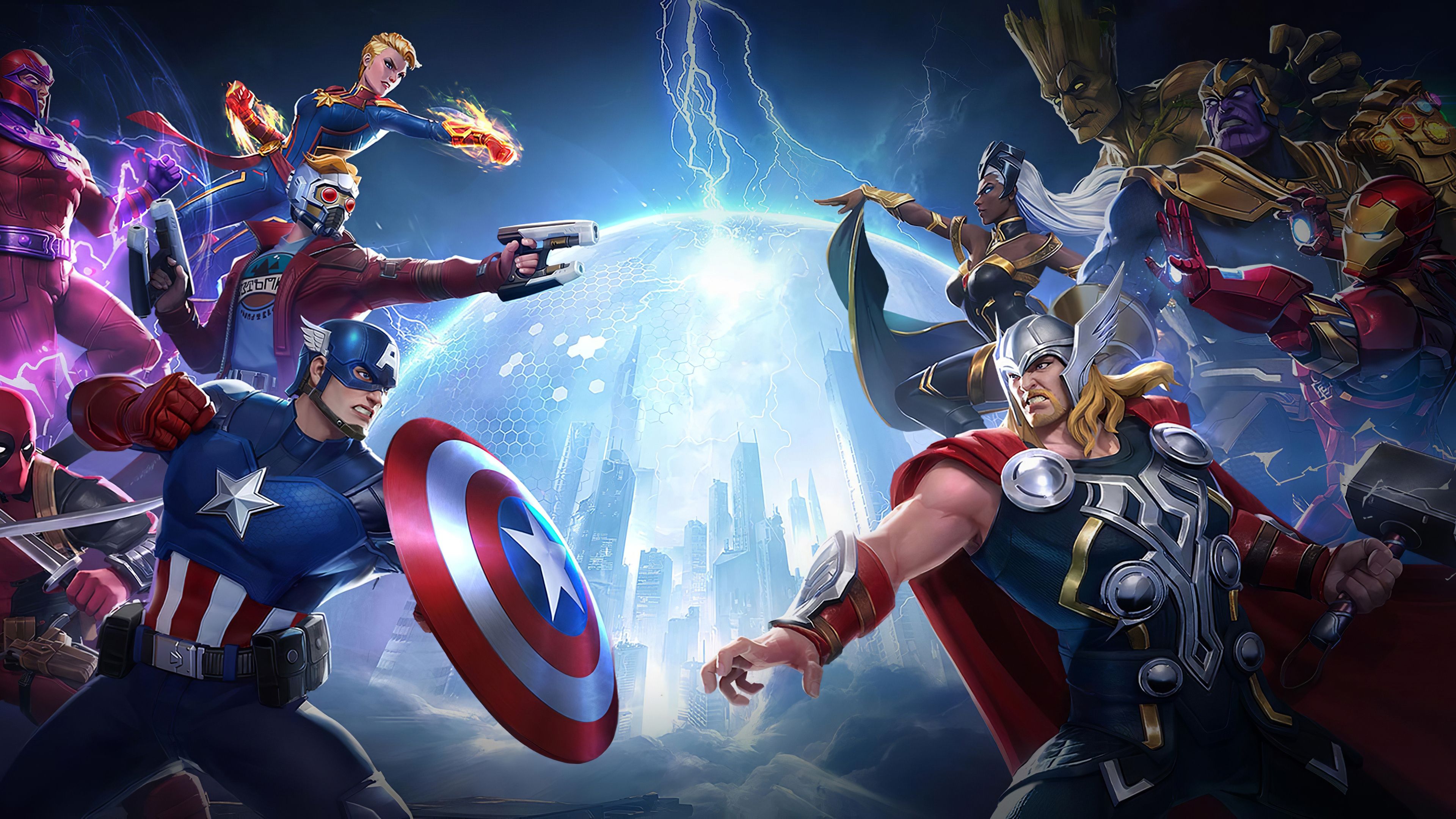 3840x2160 Marvel Wallpaper 4K