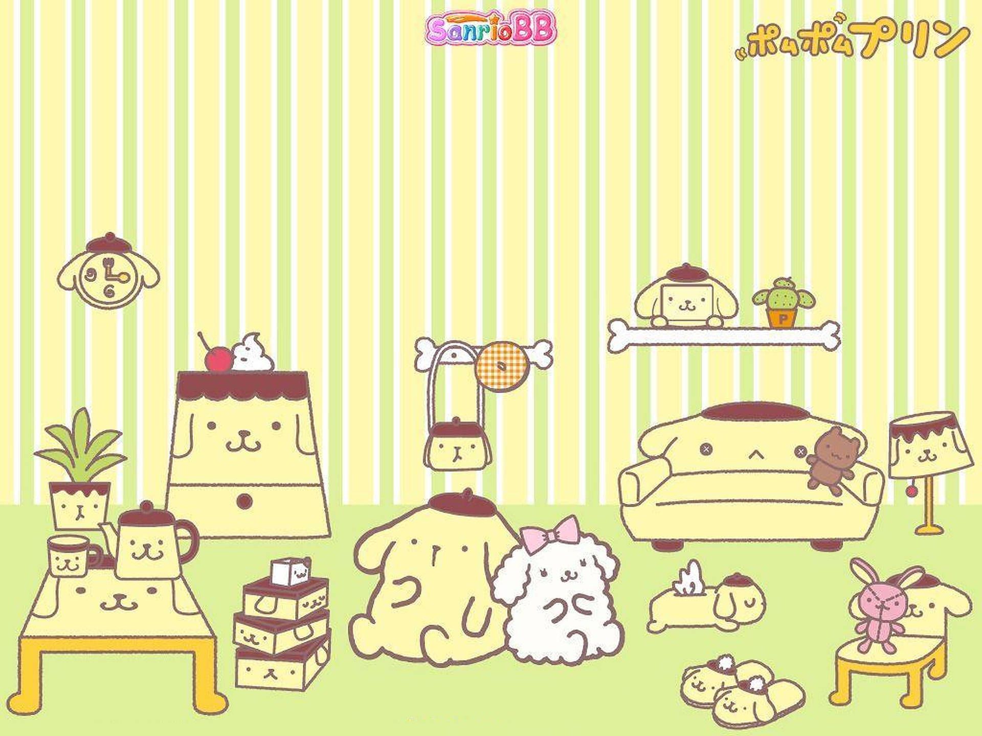 1920x1440 Pompompurin Wallpaper