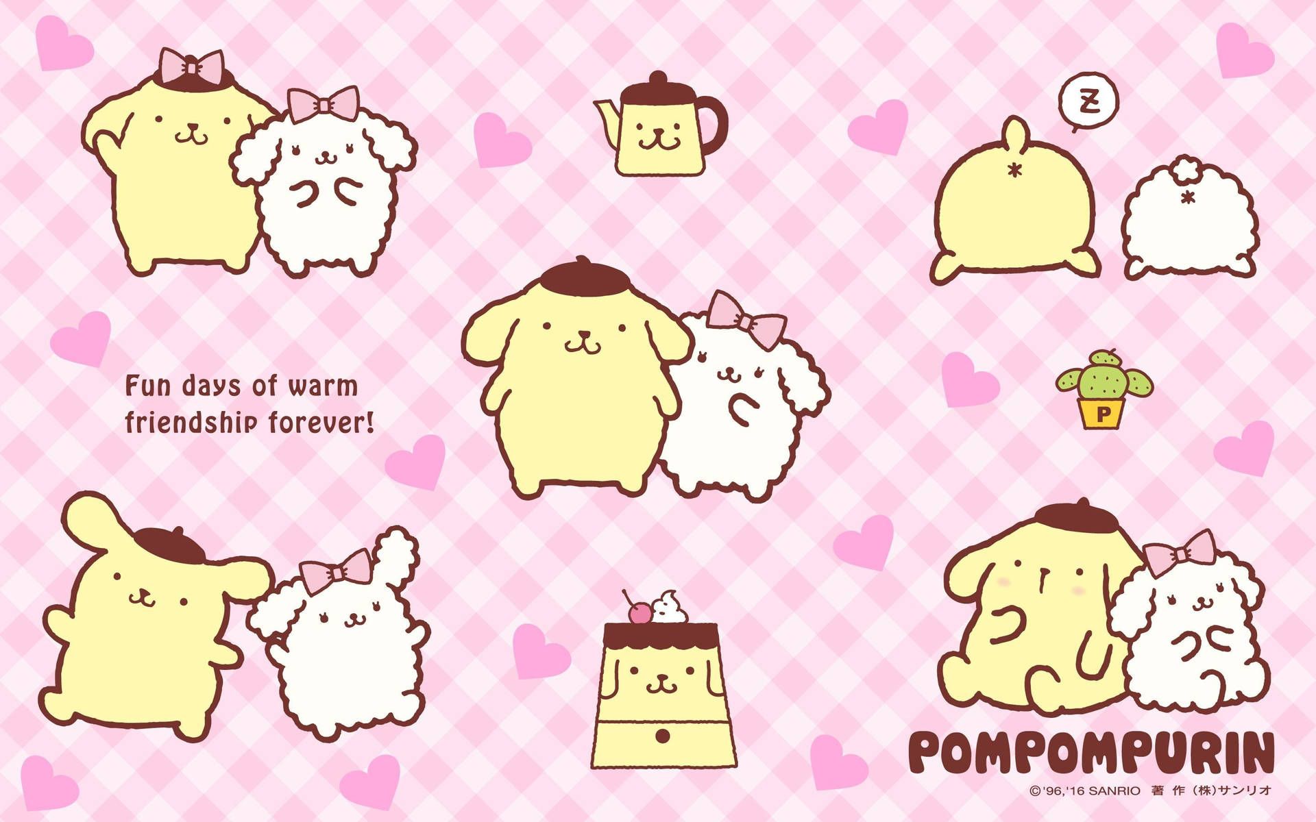 1920x1200 Pompompurin Wallpaper
