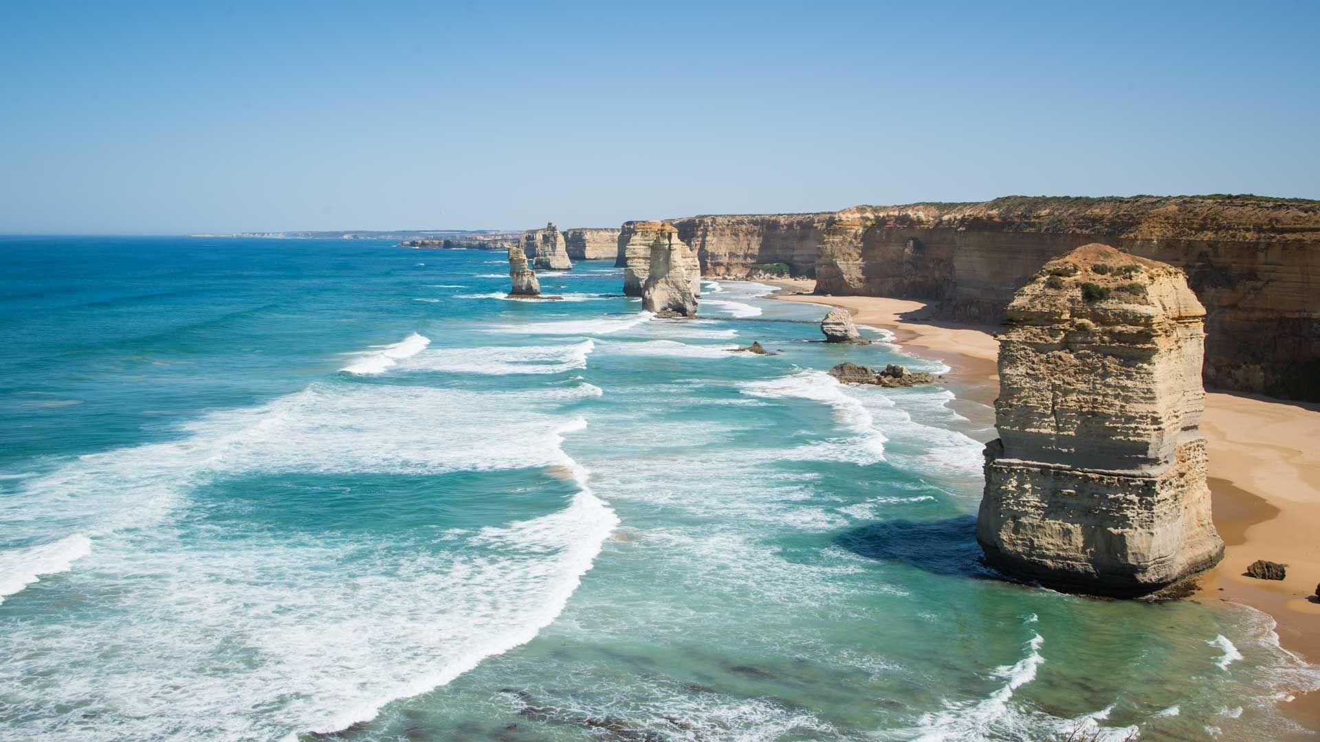 1920x1080 The Twelve Apostles Limestone Australia WallpaperByte