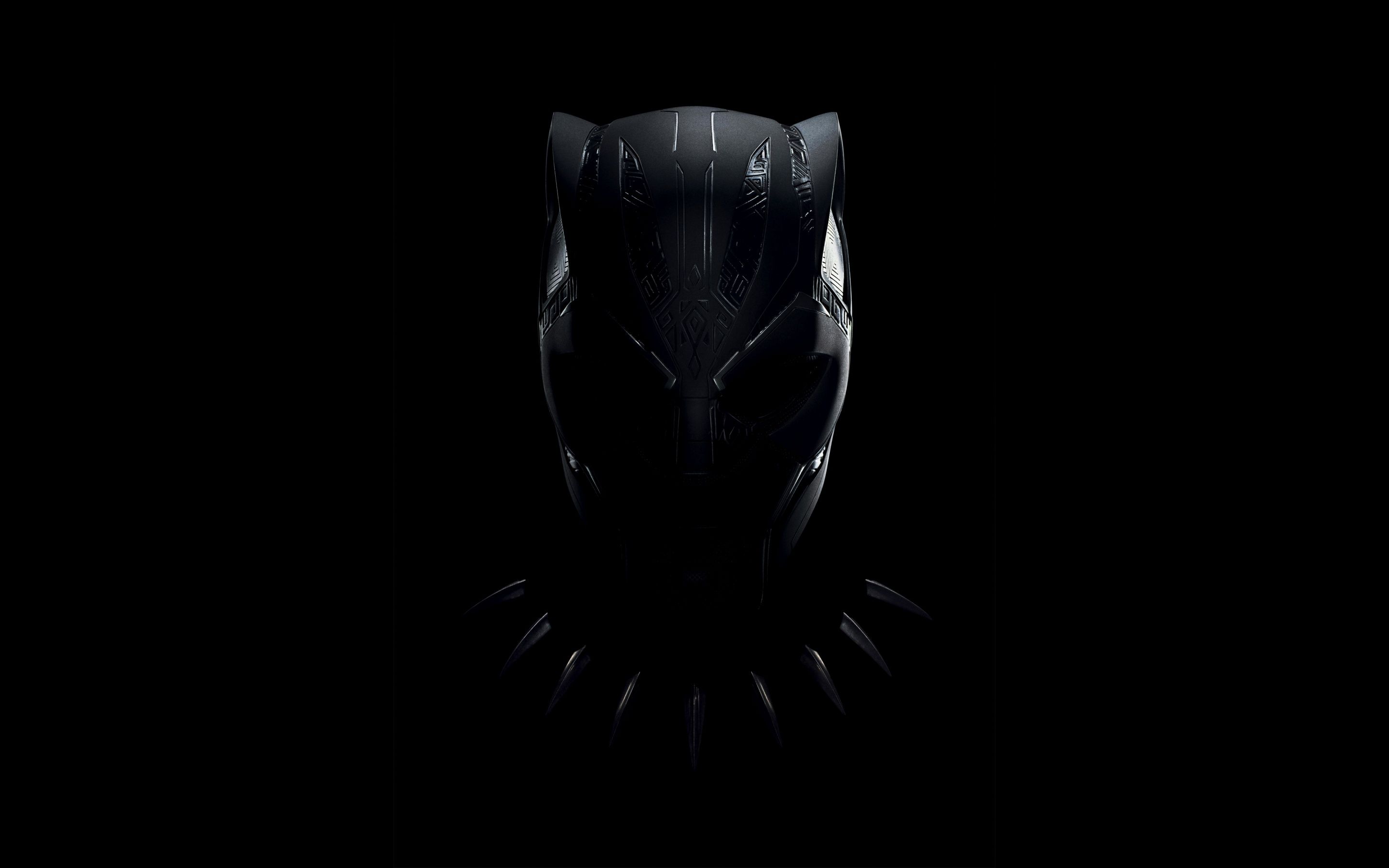 2880x1800 Black Panther Wallpaper 4K, Dark, Marvel Superheroes