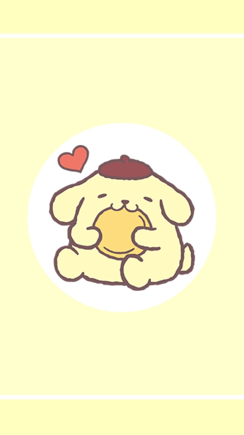 800x1423 Pompompurin, hello kitty, my melody, sanrio, HD phone wallpaper