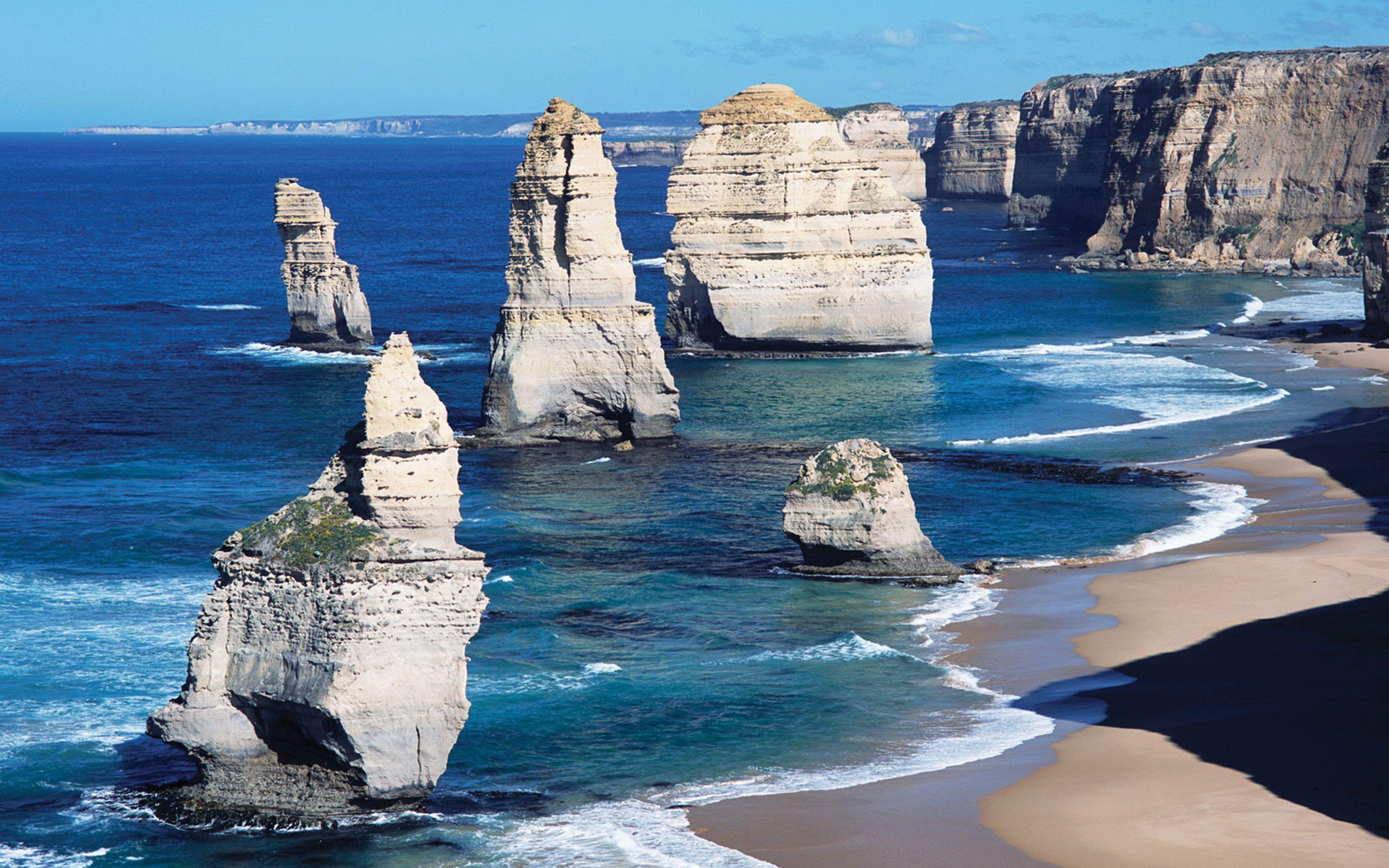 3840x2400 Great Ocean Road Wallpaper