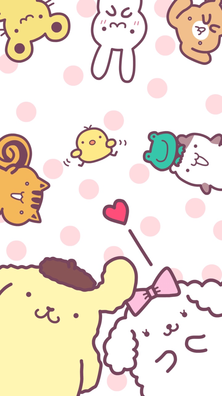 750x1334 Pompompurin Wallpaper