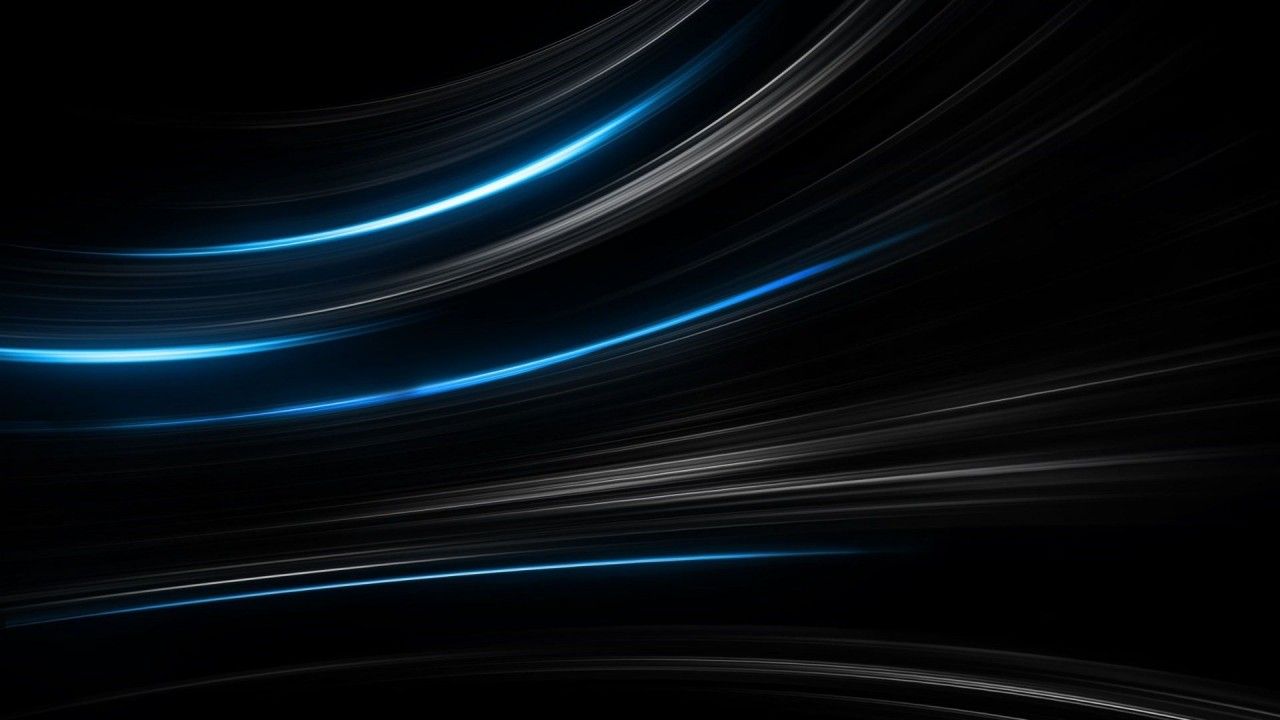 1280x720 Blue Black Lines Shades Dark Background HD Black Wallpaper