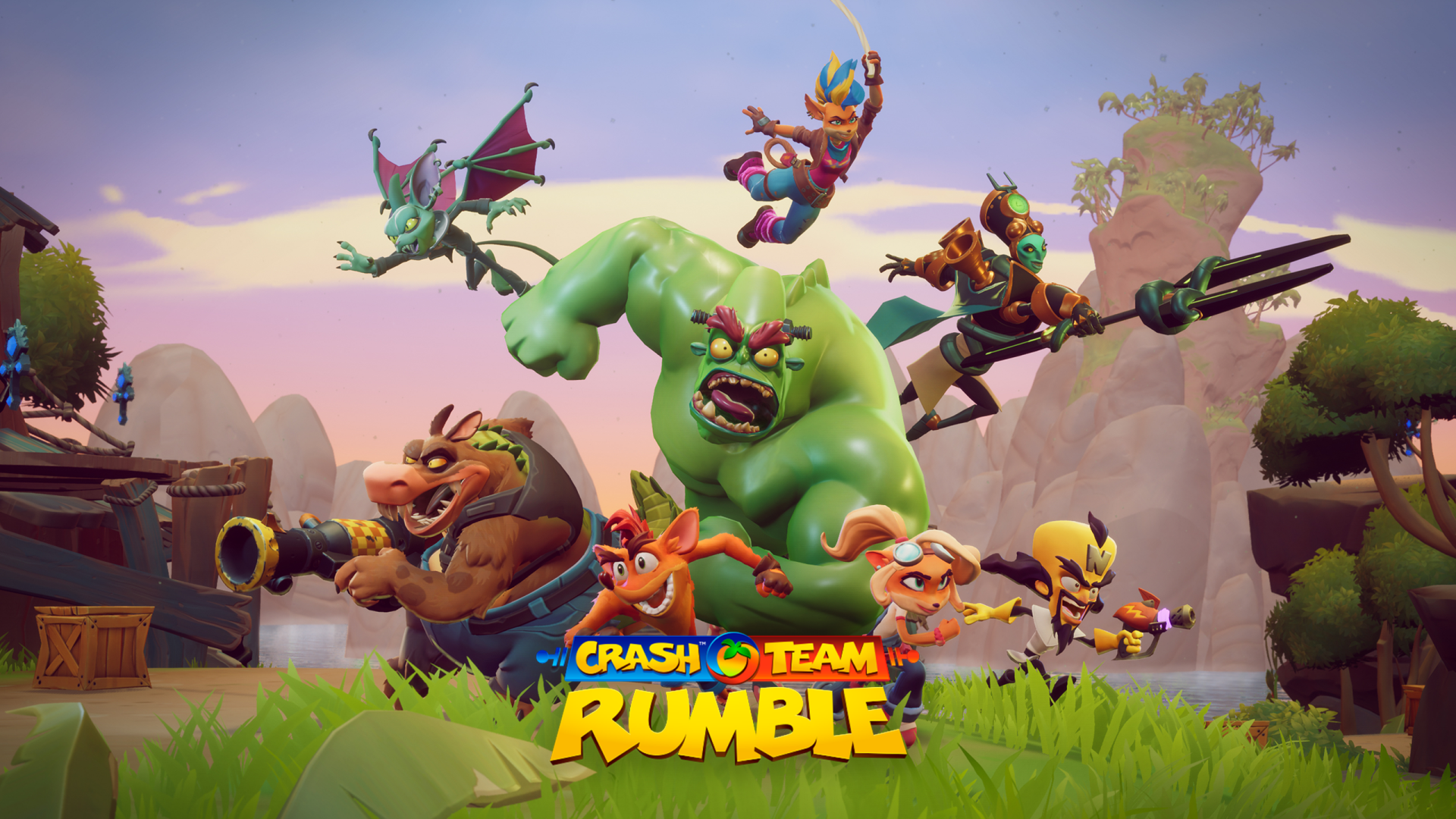 1920x1080 Crash Team Rumble HD Action Wallpaper
