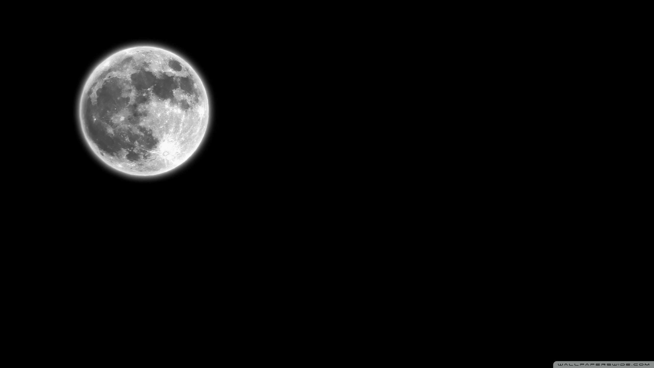 2560x1440 Wallpaper Black