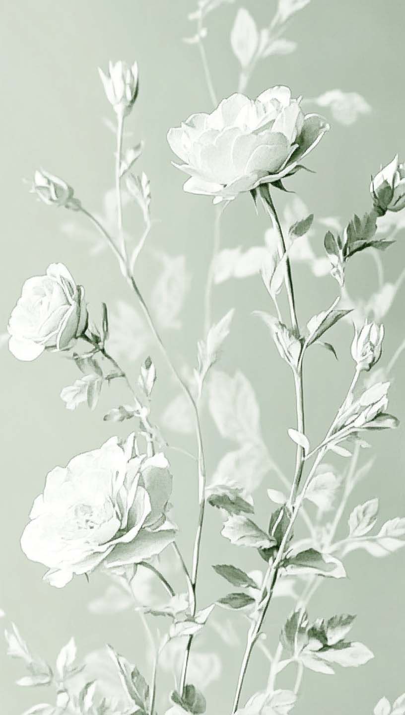 816x1440 Soothing & Beautiful Green Aesthetic Wallpaper for iPhone