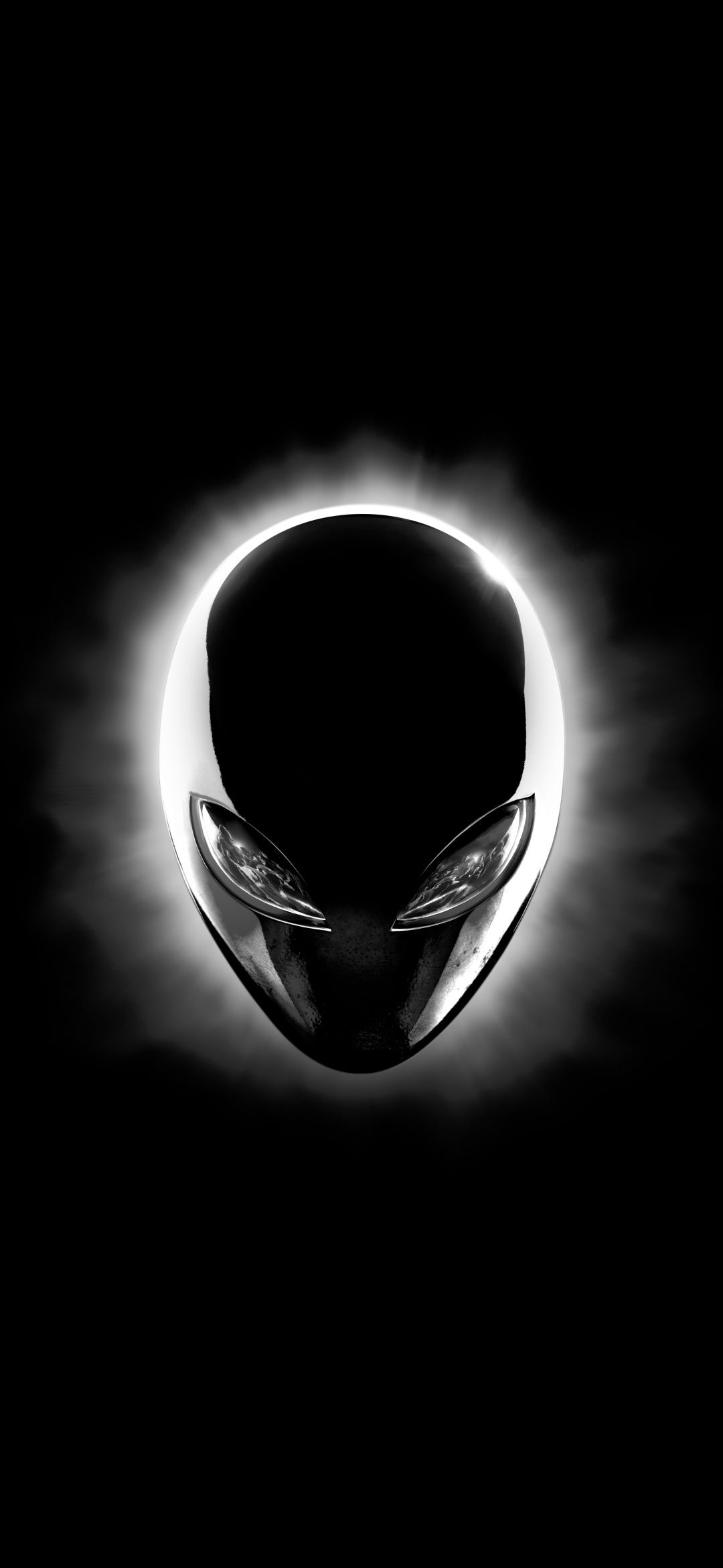 1080x2340 Alienware Wallpaper 4K, 8K, AMOLED, Black background, 5K
