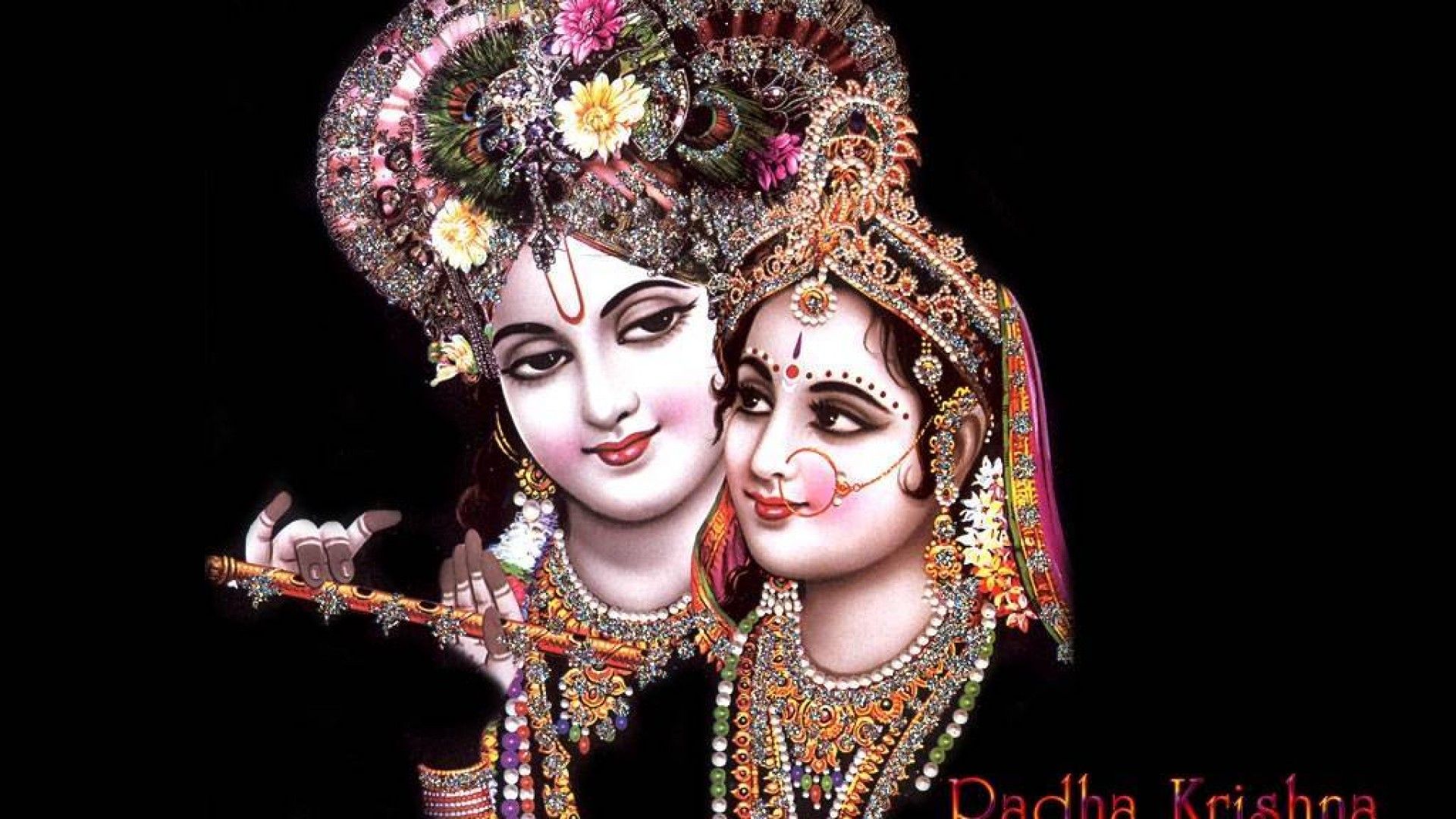 1920x1080 Animated Wallpaper Of Radha Krishna 1920×1080