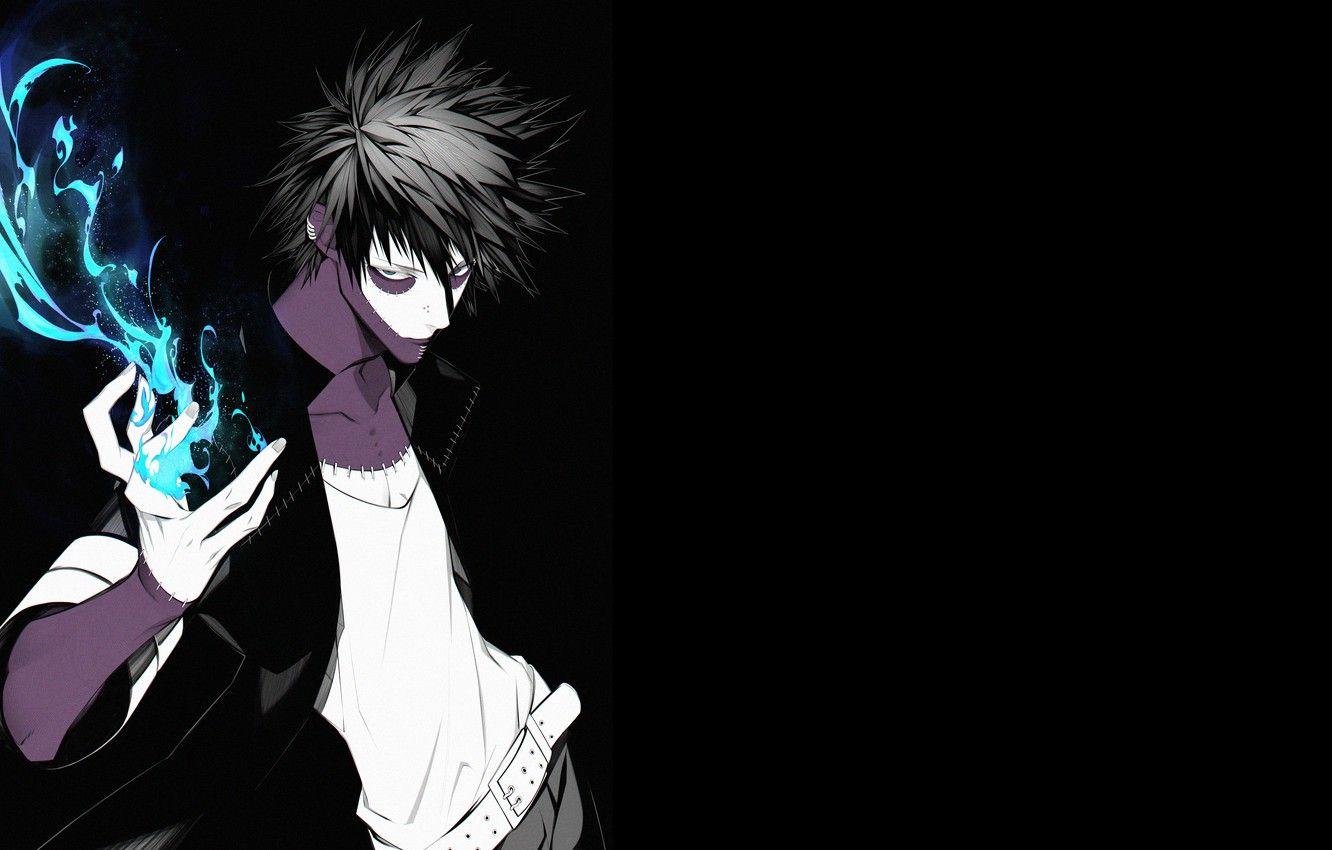 1332x850 Wallpaper flame, guy, Fanart, Boku no Hero Academy, Pixiv, My Hero Academia, Fanart From Pixiv, Dabi, My Hero Academy, Dhabi, Pixiv Id - for desktop, section сёнэн