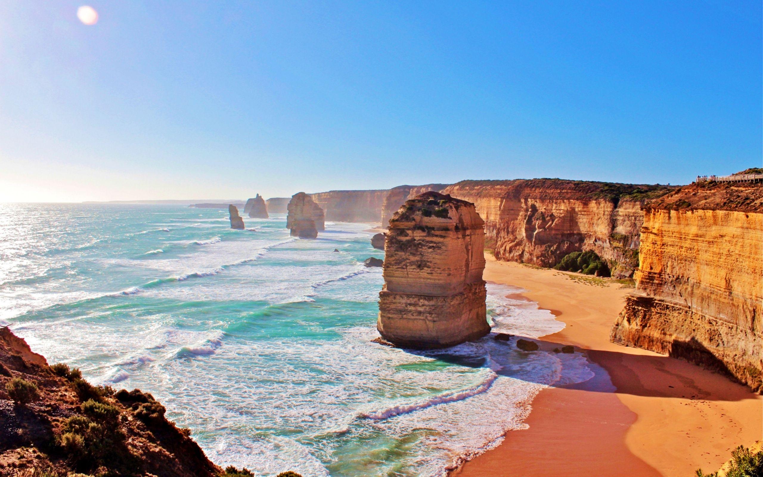 2560x1600 Download 2560x1600 wallpaper australia, coast, cliffs, the twelve