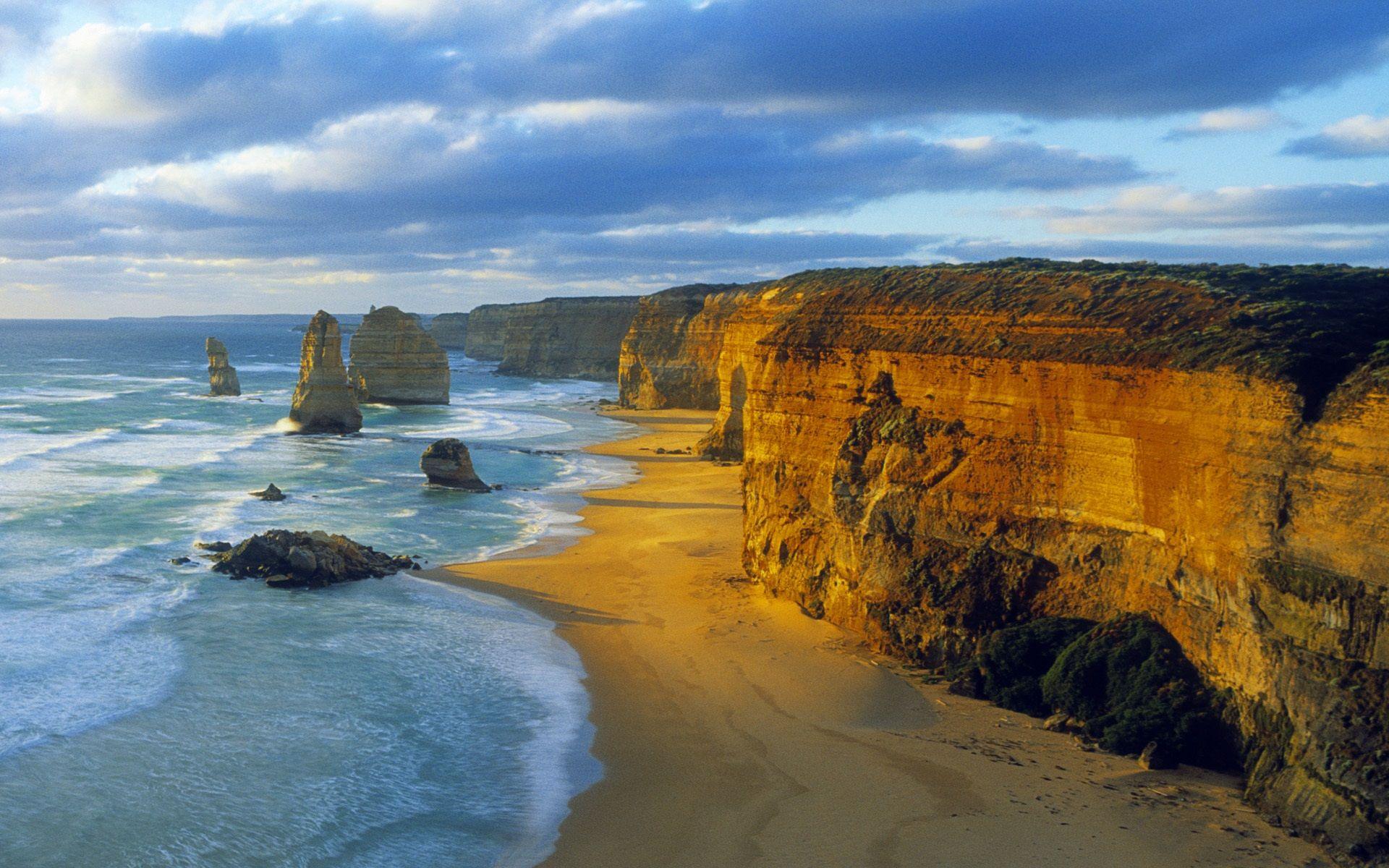 1920x1200 Wallpaper Twelve Apostles, Port Campbell National Park, Victoria