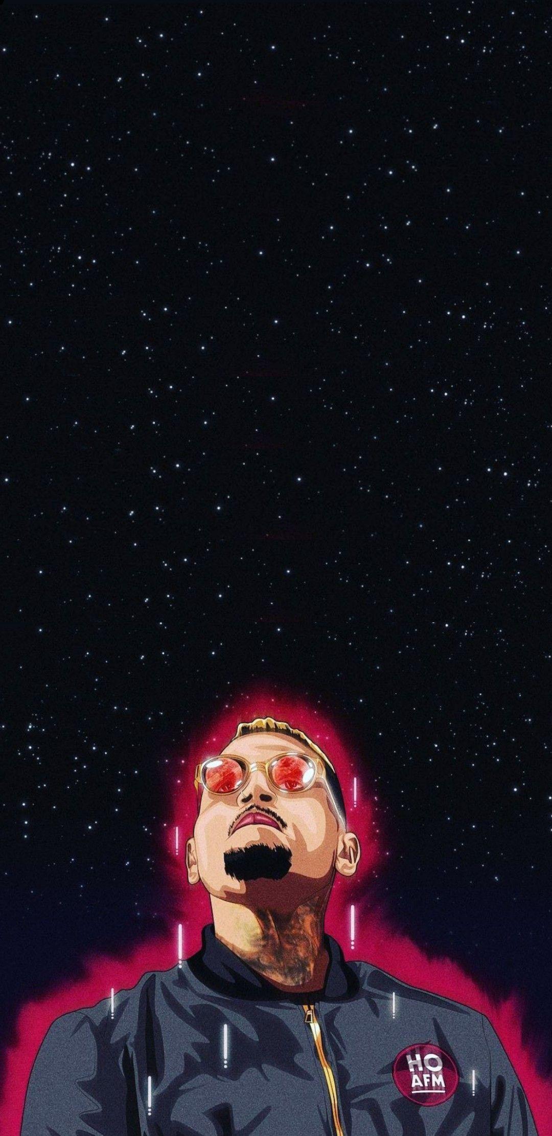 1080x2220 Chris Brown wall paper. Chris brown art, Chris brown wallpaper, Breezy chris brown