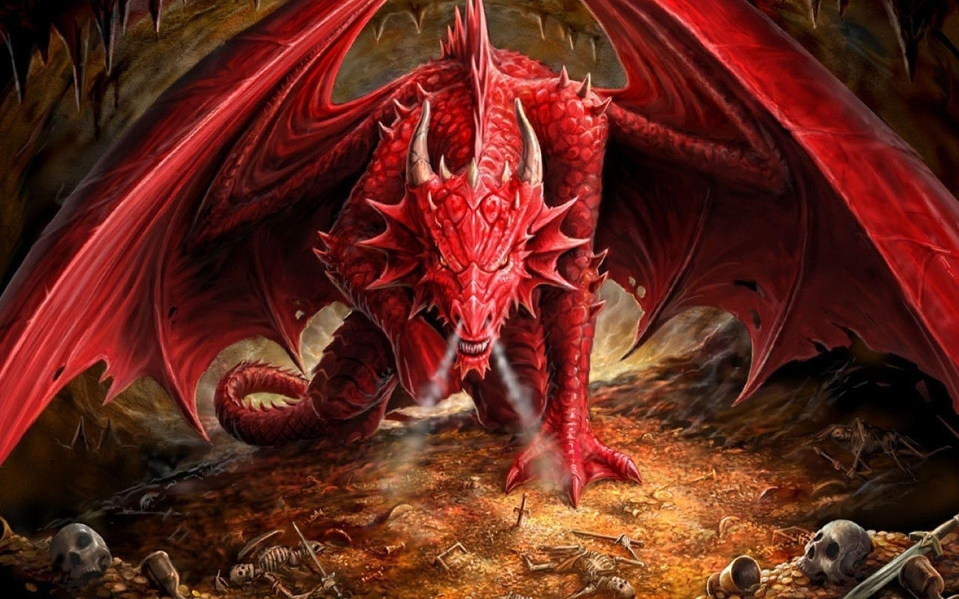1920x1200 Dragon Wallpaper 3D
