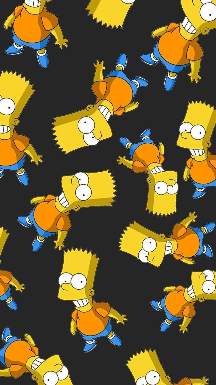 750x1332 Bart simpson iphone wallpaper free bart simpson iphone. Simpson wallpaper iphone, Cartoon wallpaper, Disney wallpaper