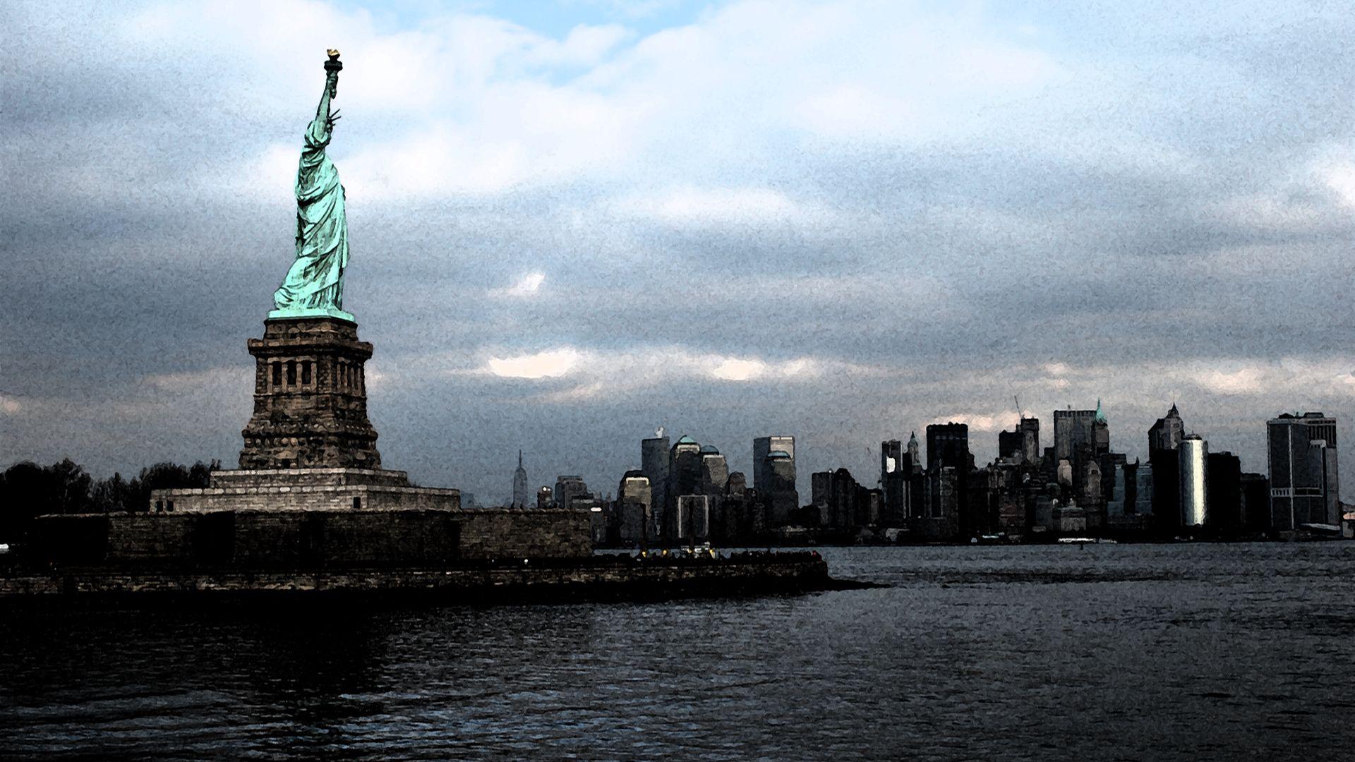 1920x1080 Free download Statue Of Liberty Sculpture Wallpaper Travel HD