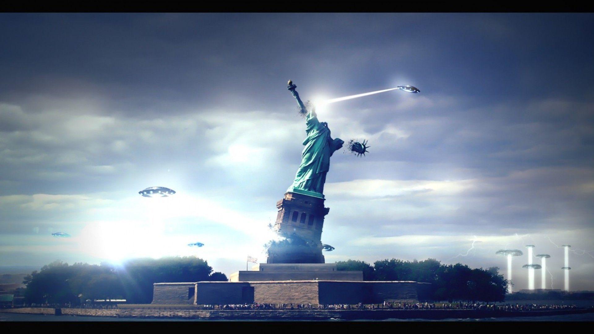 1920x1080 Statue of Liberty Wallpaper