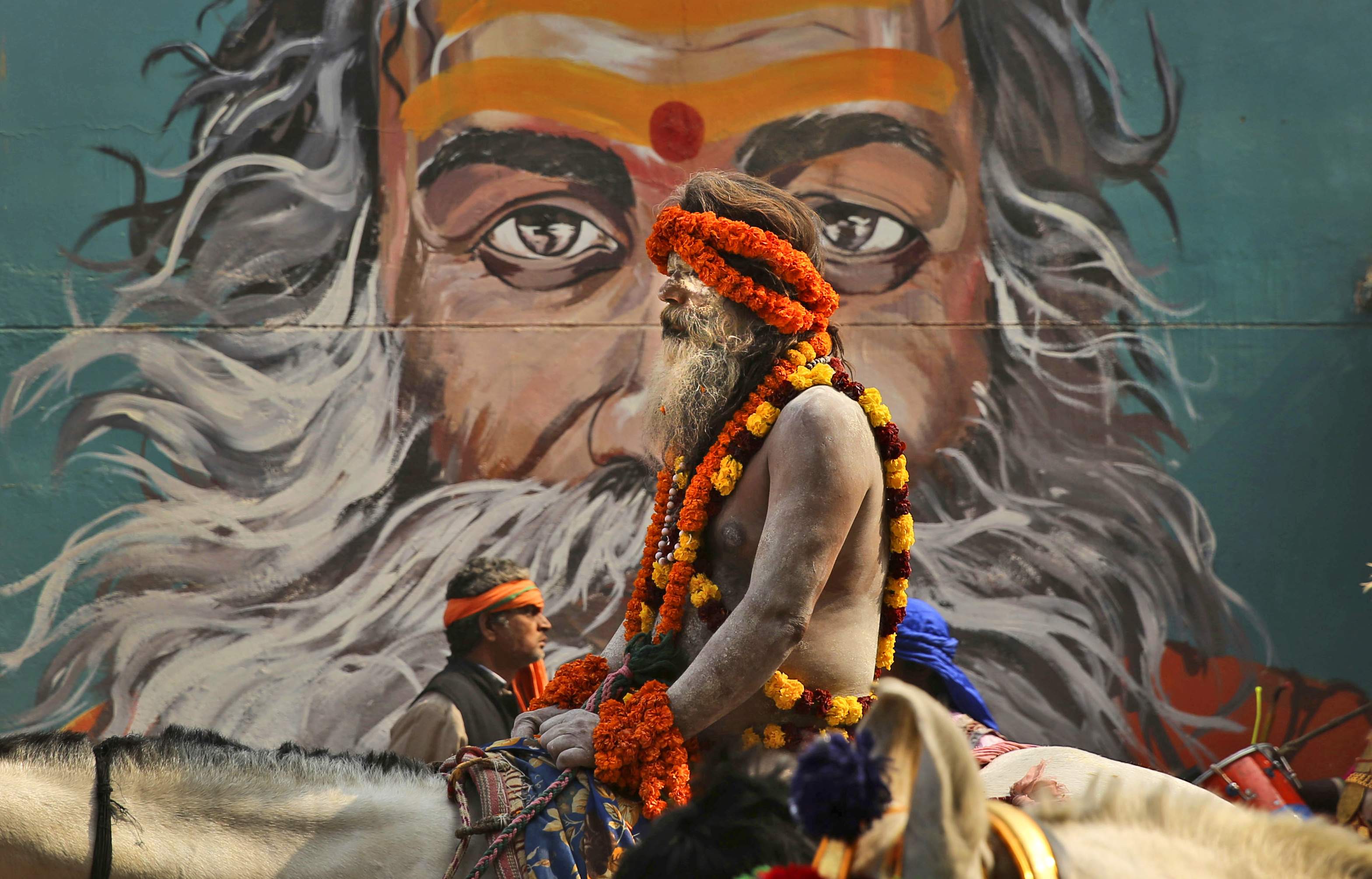 3136x2009 IN PICTURES: 'Naga baba', the naked Hindu sadhus who only care