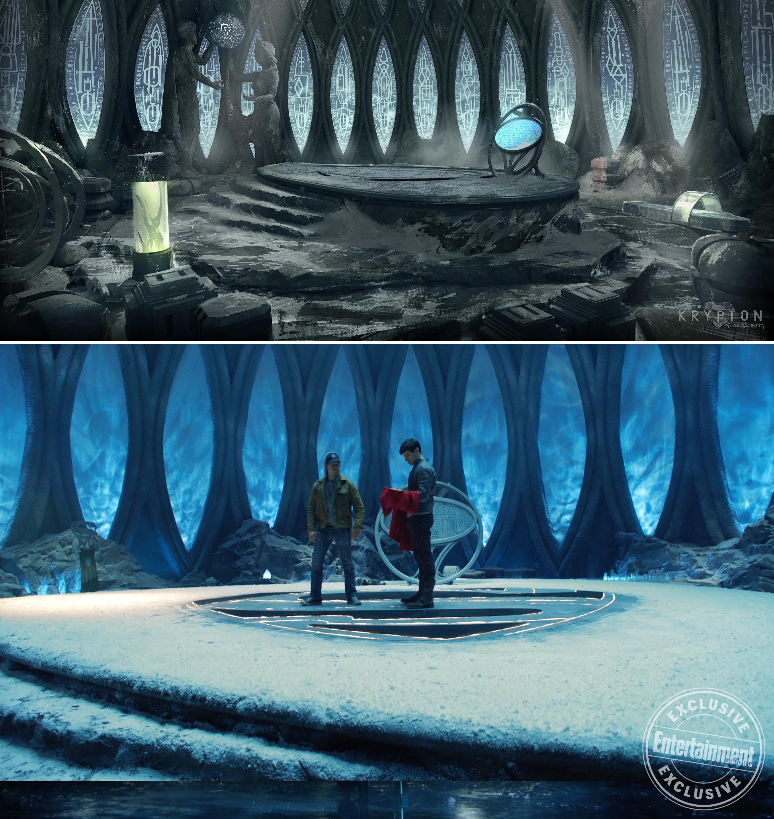 2700x2857 Exclusive: Explore Superman's Home planet in 'Krypton' set design