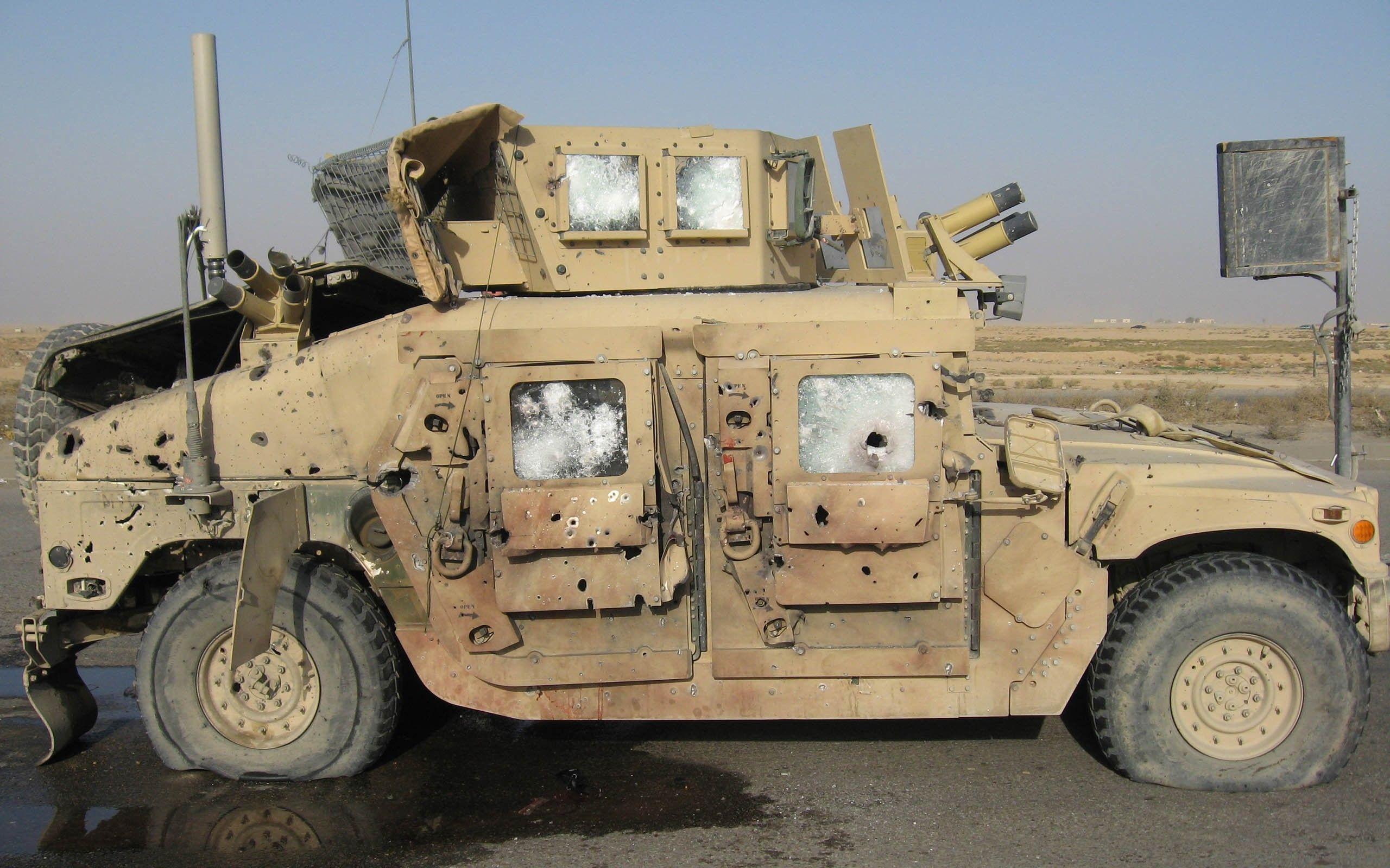 2560x1600 Hummer H Military, Wreck, War Wallpaper HD / Desktop and Mobile