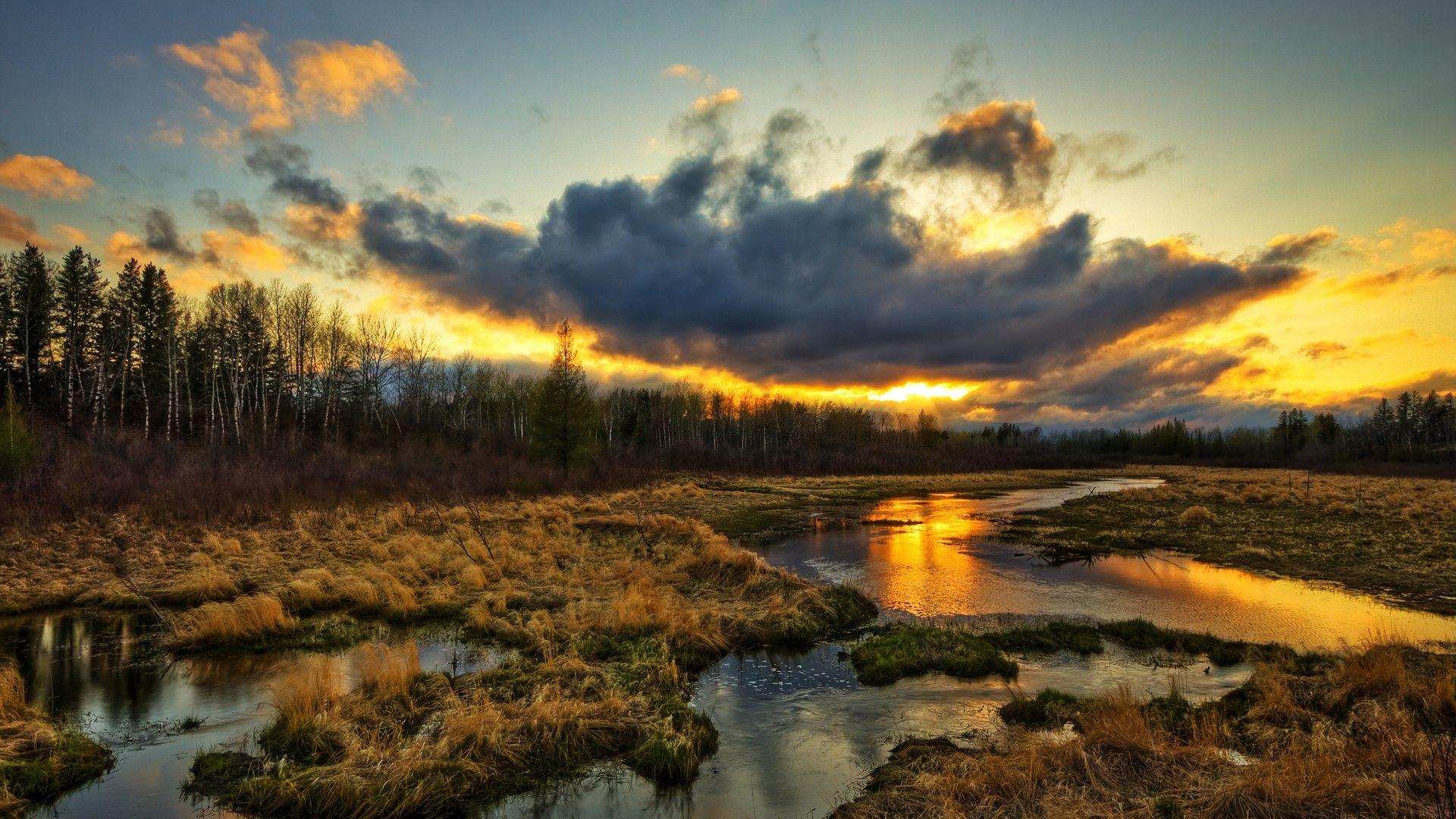 1920x1080 Amber Tag wallpaper: Amber Sky Fire Heaven Clouds Amer Picture