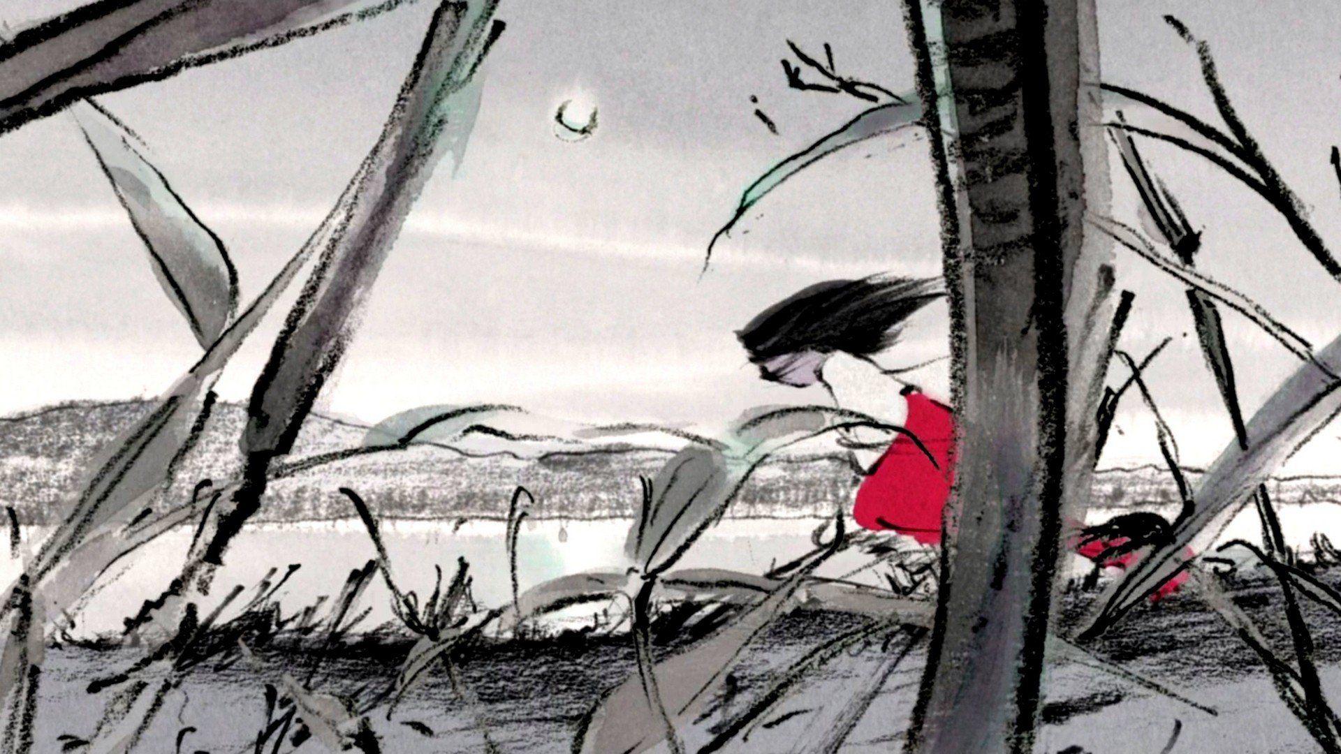 1920x1080 The Tale of Princess Kaguya, Princess, Kaguya, Animated movies