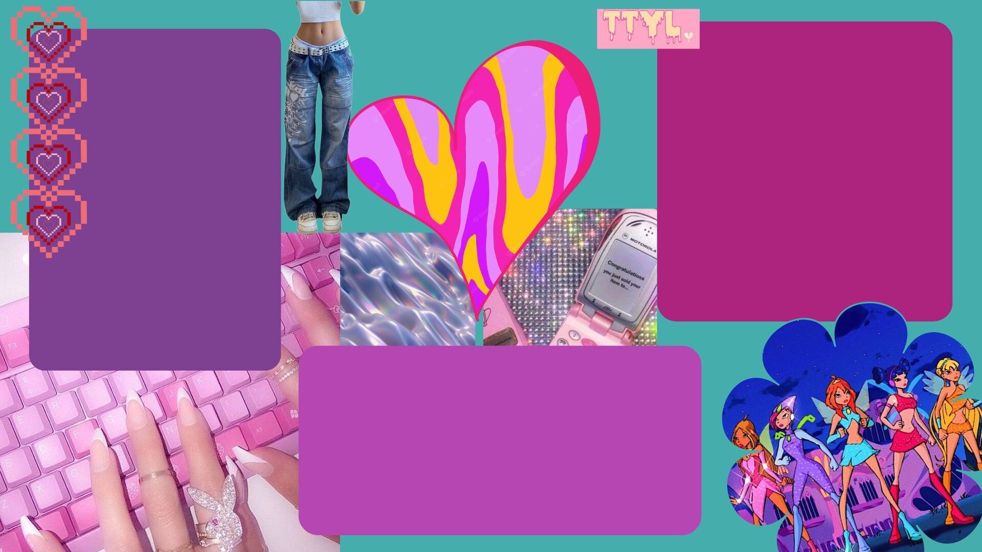 1920x1080 y2kbaby. Aesthetic Laptop Wallpaper. Desktop Organizer. MacBooks and More