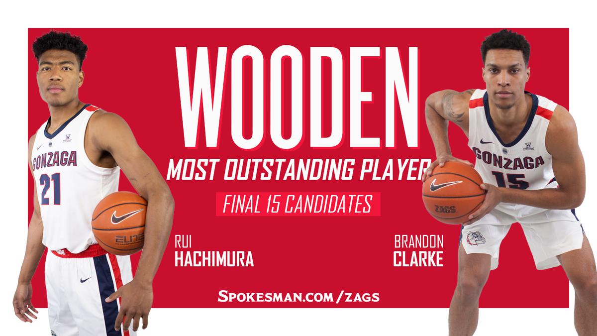 1200x675 Gonzaga's Rui Hachimura, Brandon Clarke among 15 candidates